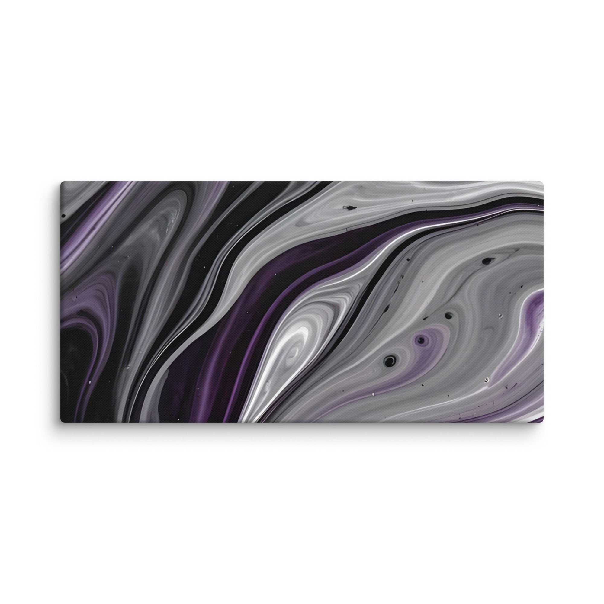 Amethyst Flow canvas print product mockup in 9 x 12 inch universal size