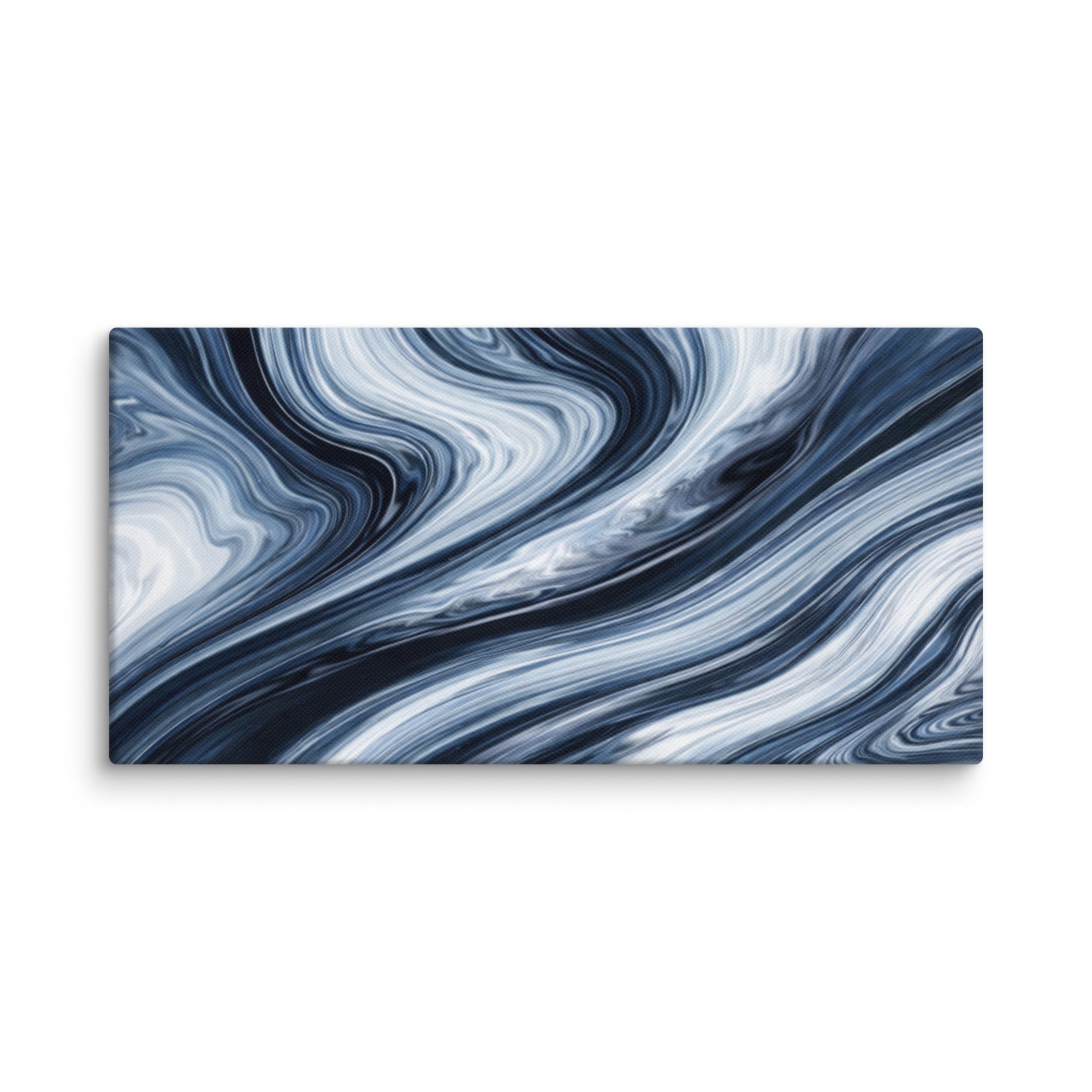 Vision canvas print product mockup in 12 x 24 inch universal size