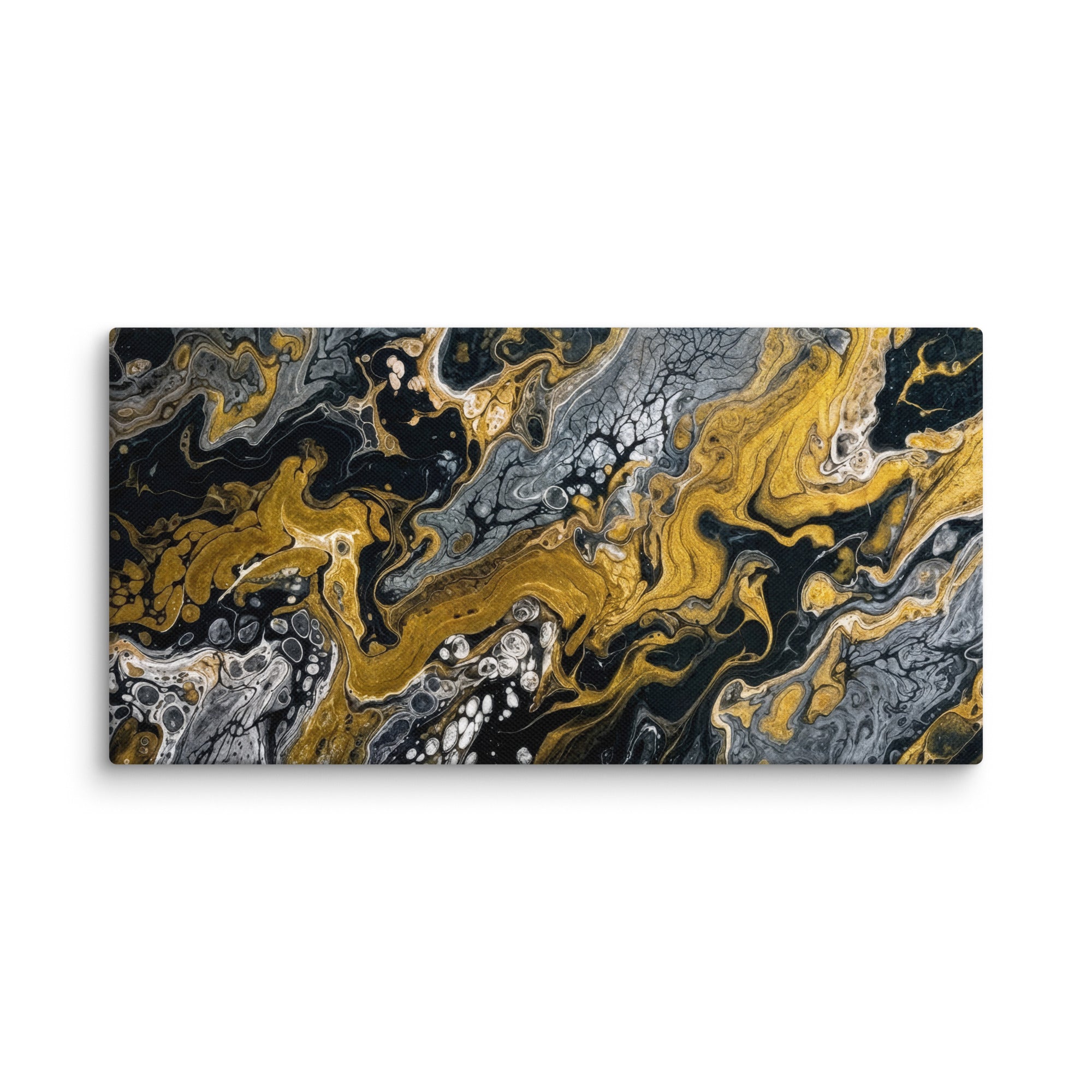 Aurum canvas print product mockup in 16 x 24 inch universal size