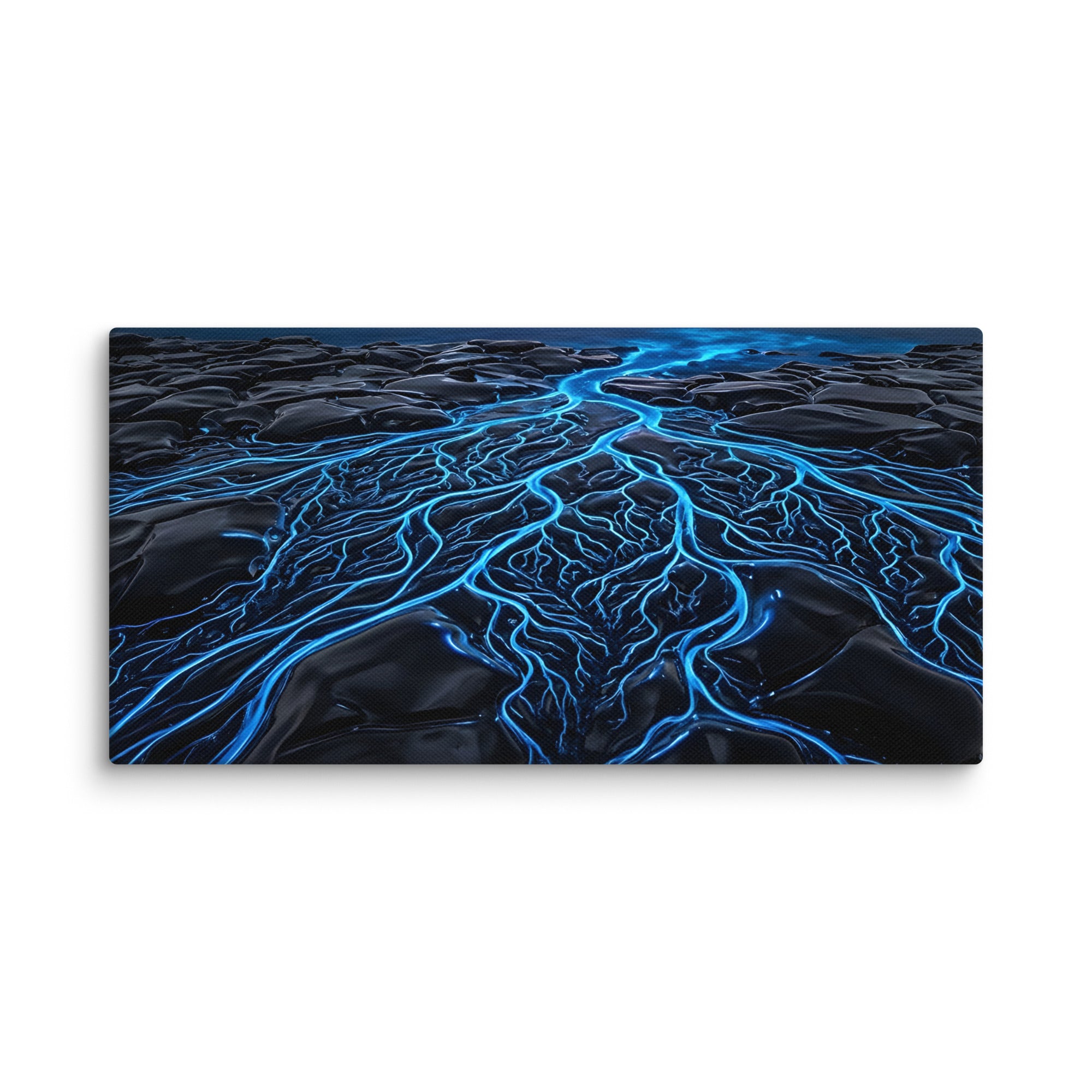 Caldera canvas print wall display image in 18 x 18 inch universal size
