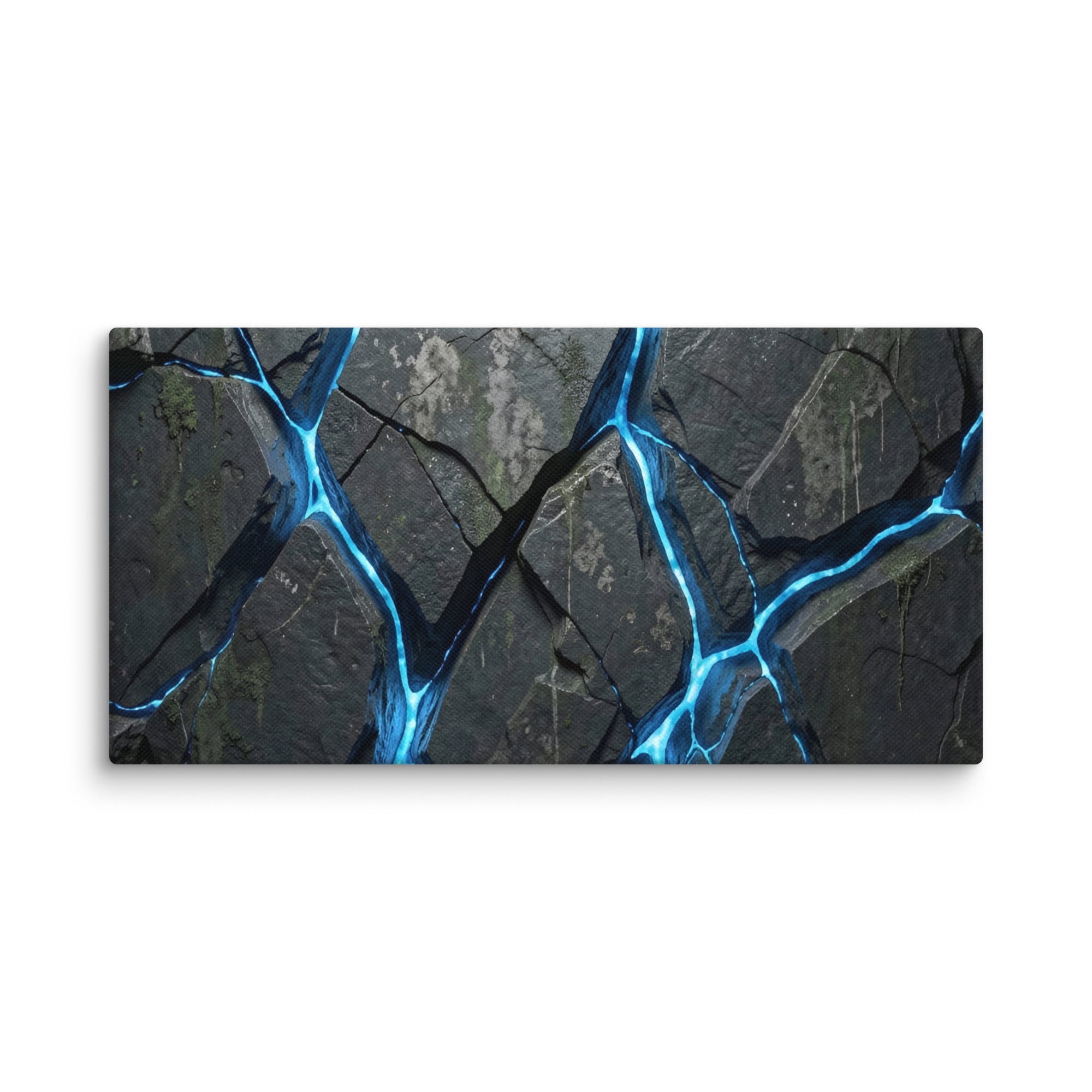 Igneous canvas print product mockup in 12 x 18 inch universal size
