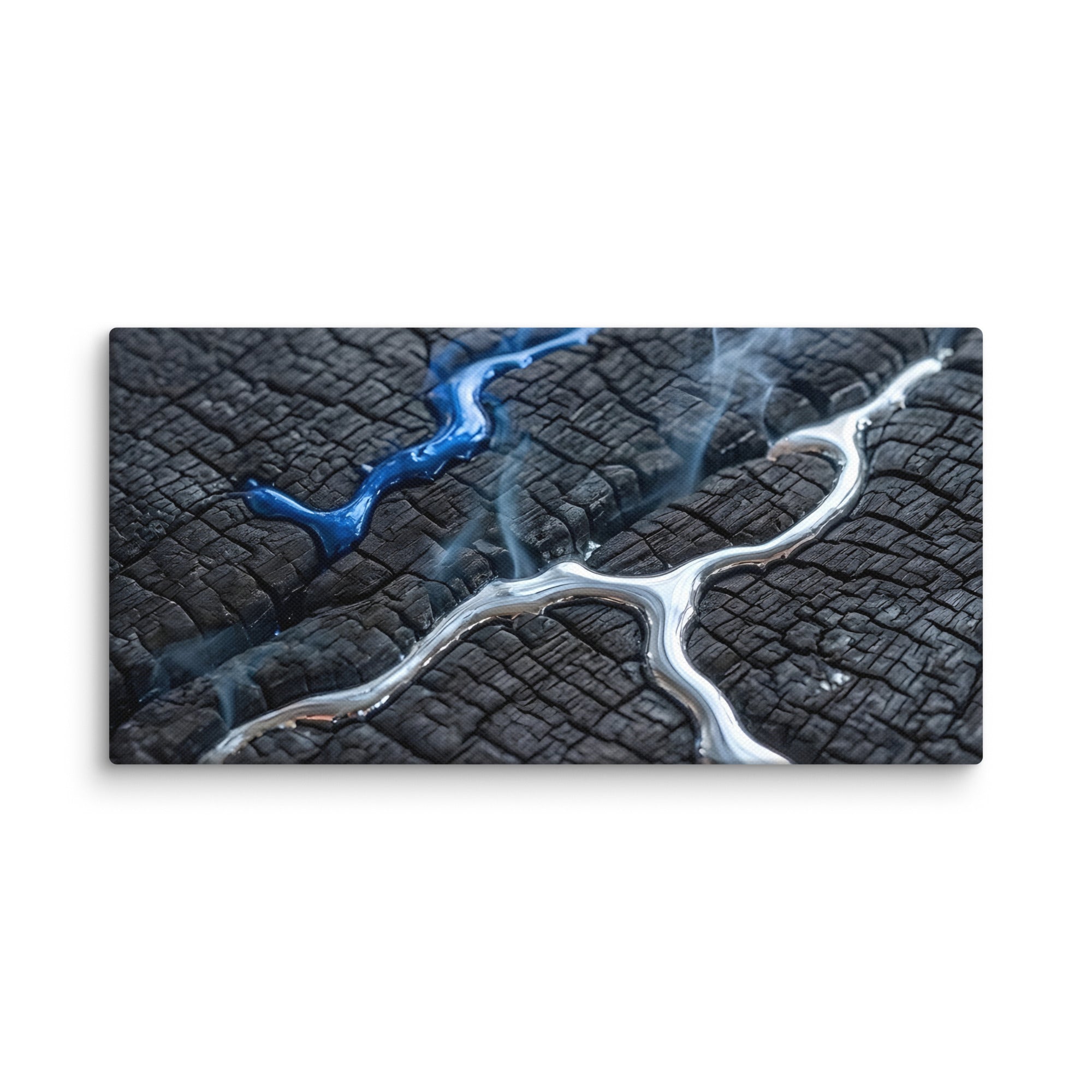 Rhyolite canvas print product mockup in 12 x 18 inch universal size