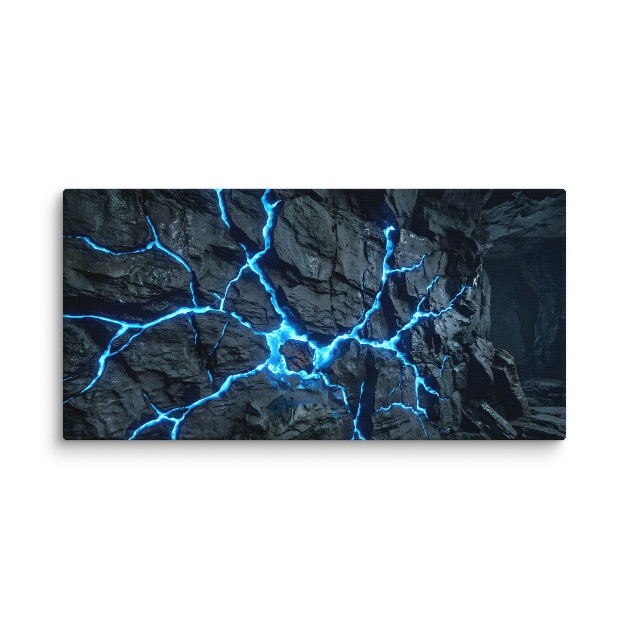 Vesicle canvas print product view in 12 x 24 inch universal size