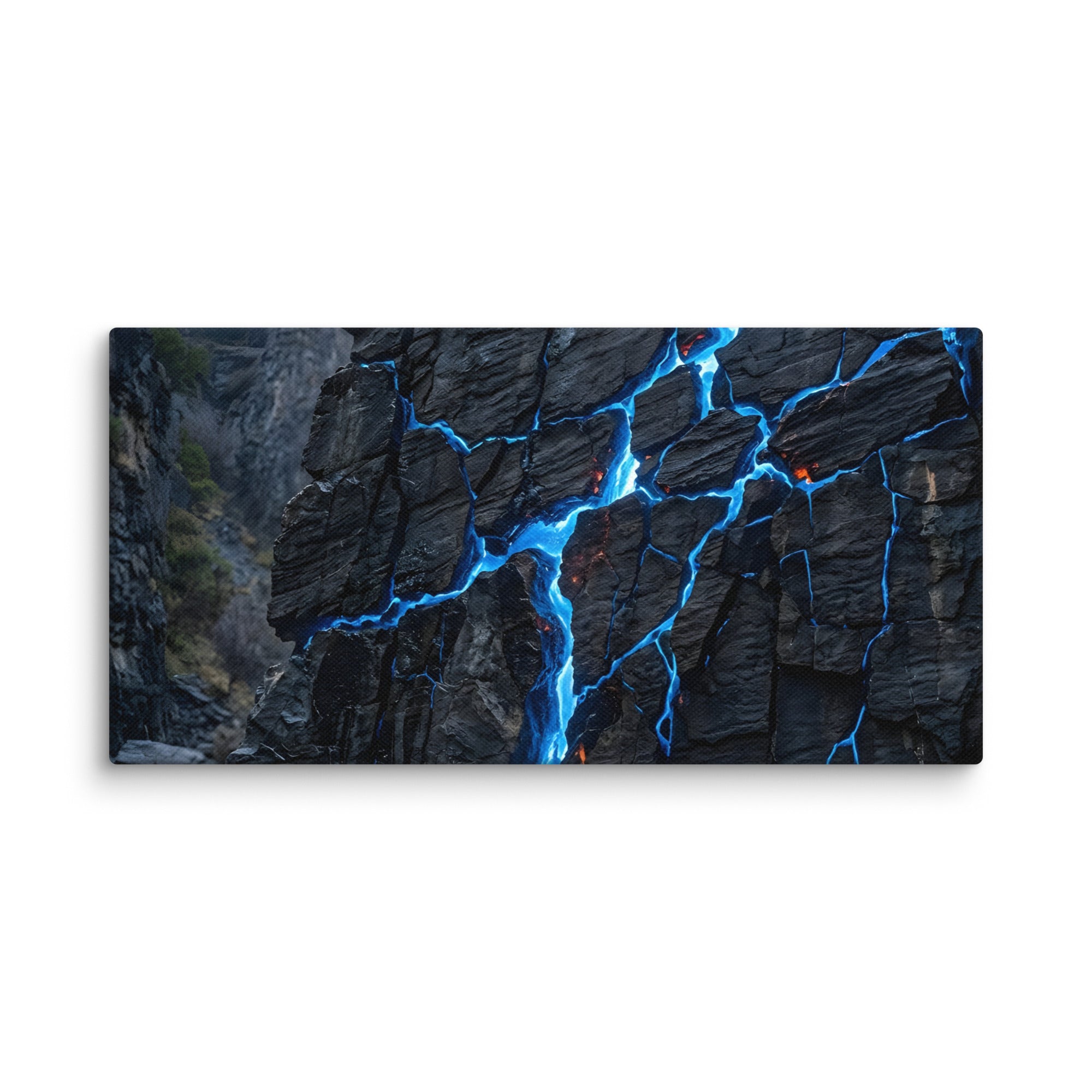Xenolith canvas print product view in 12 x 24 inch universal size