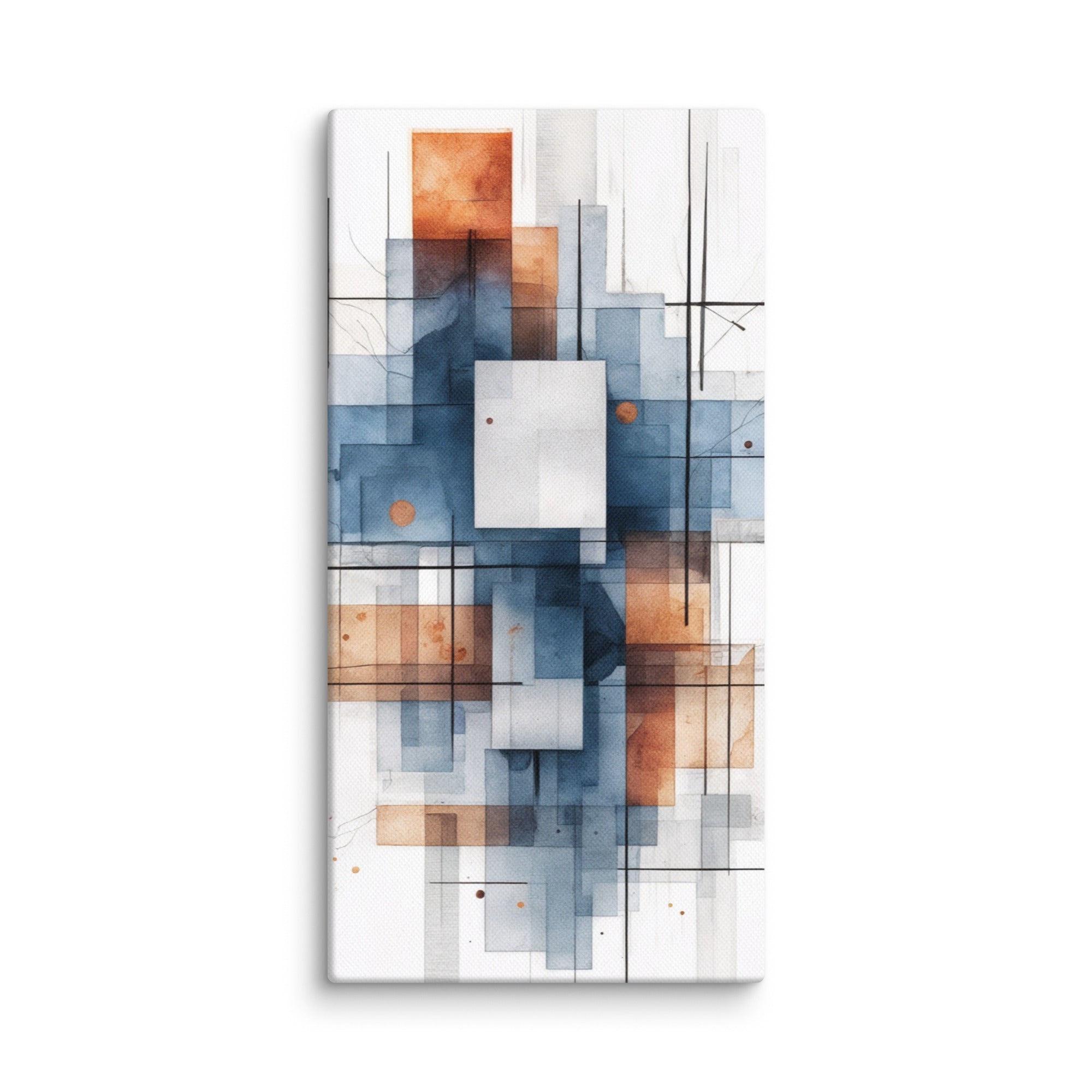 Early wall art product image as a canvas print in 12 x 24 inch universal size