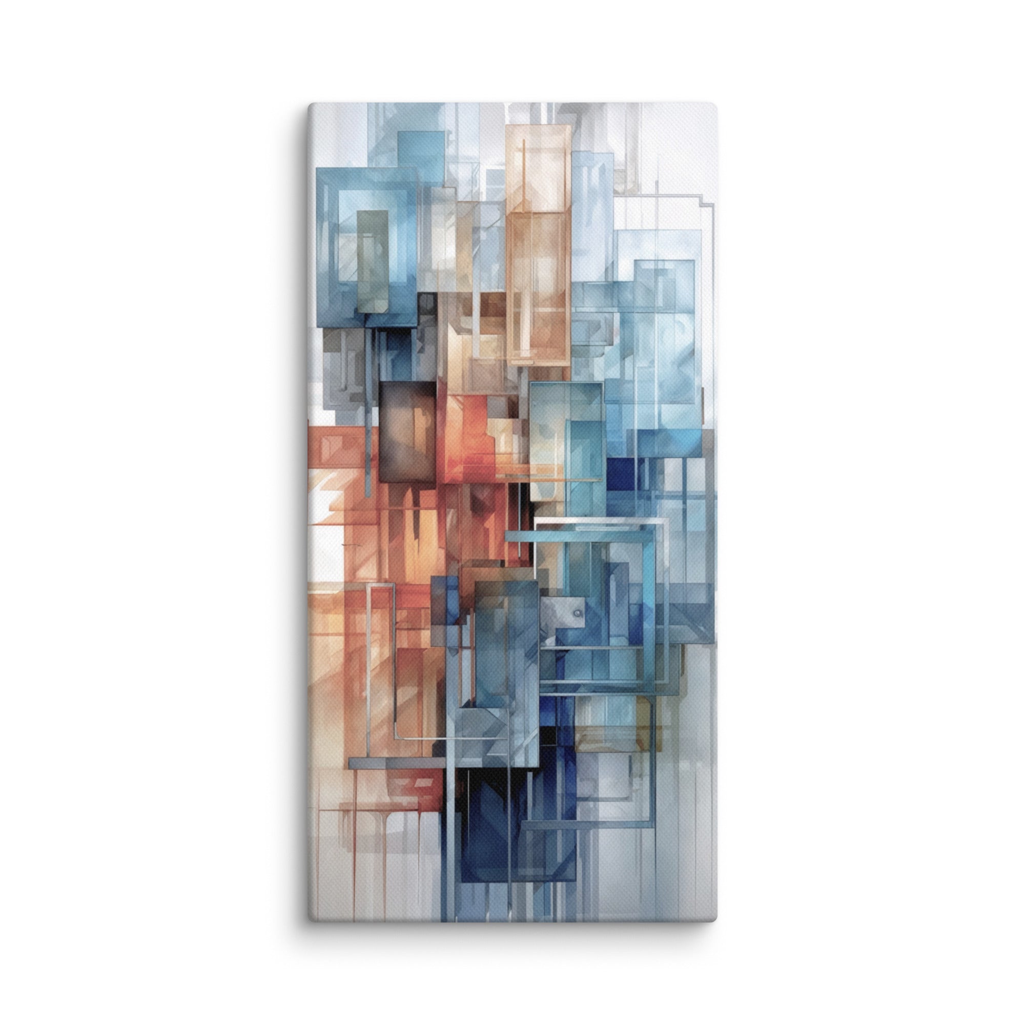 Future wall art product image as a canvas print in 12 x 24 inch universal size