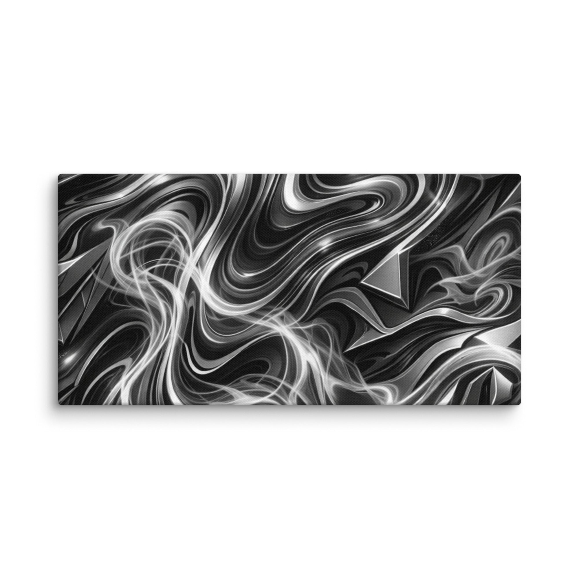 Edge canvas print product mockup in 9 x 12 inch universal size