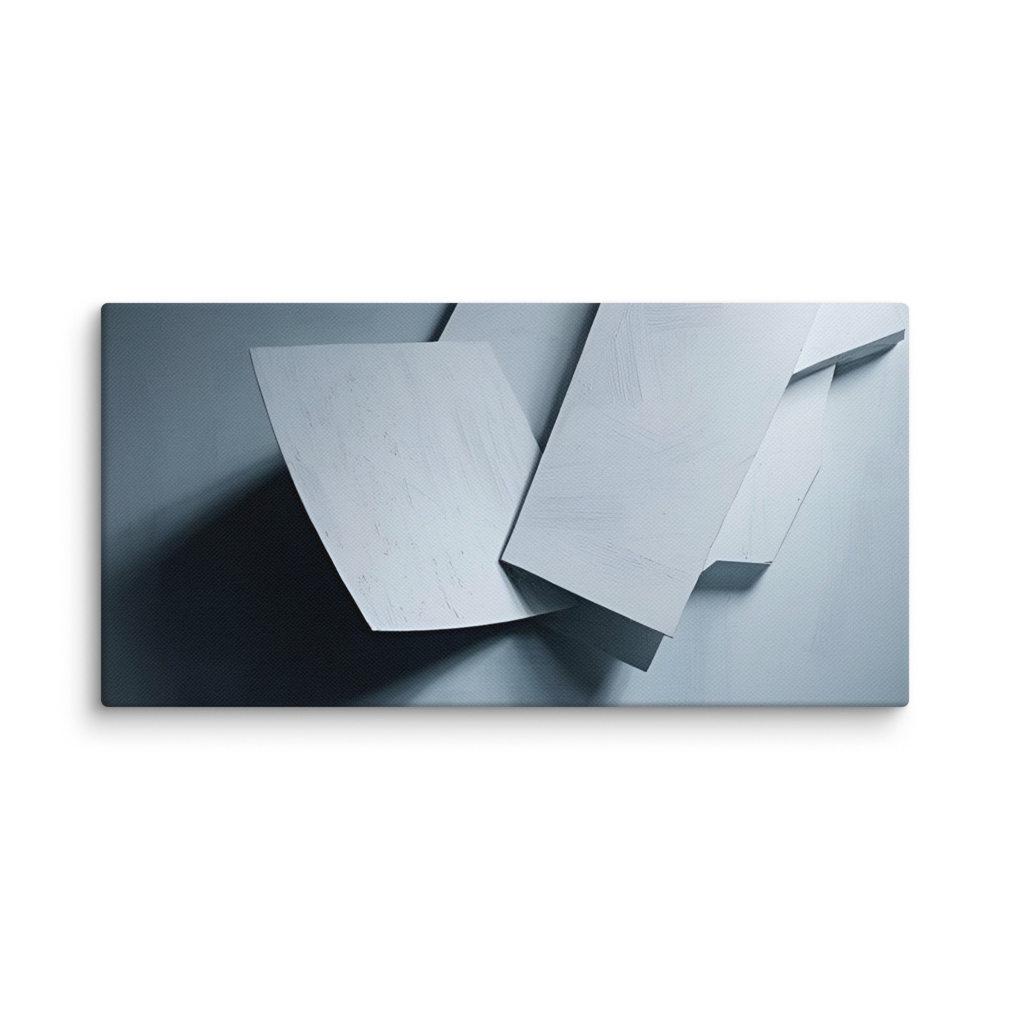 Silhouette canvas print product view in 10 x 10 inch universal size
