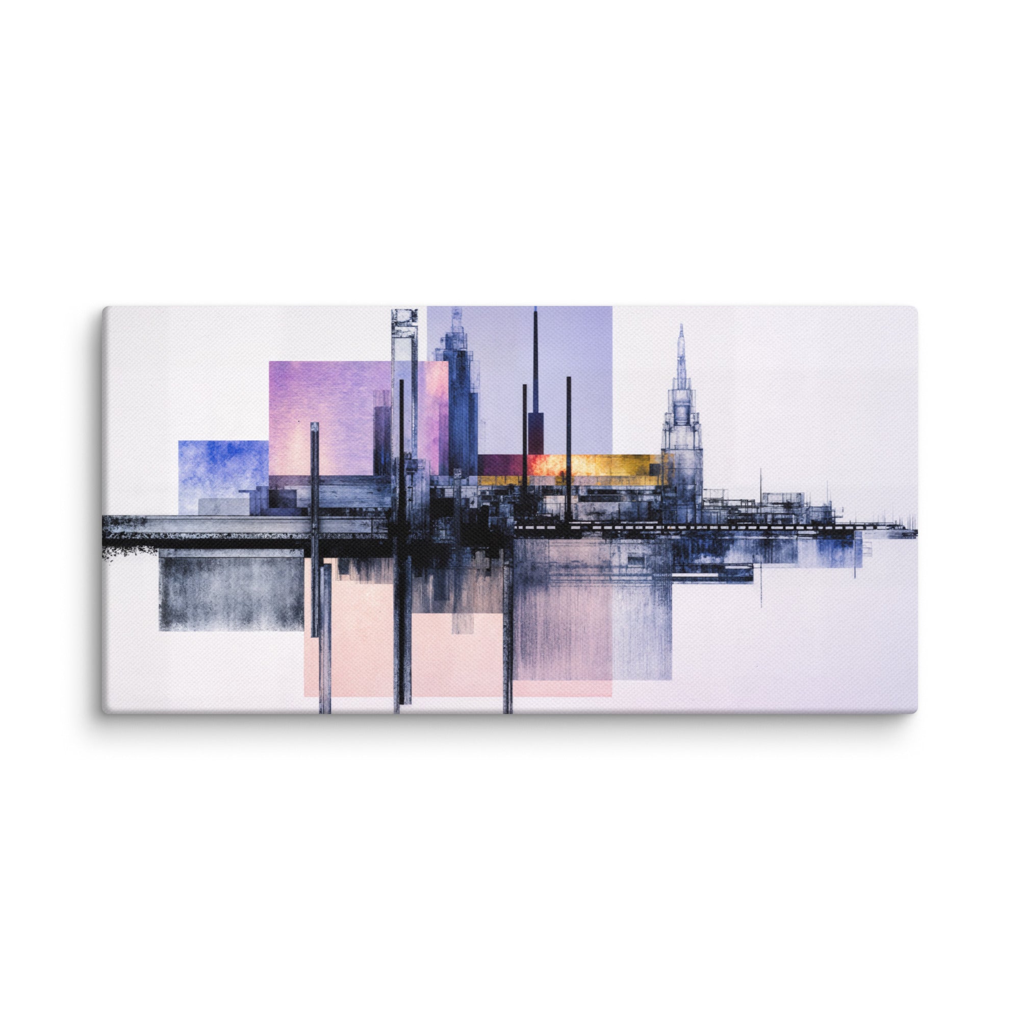 Escapes canvas print product view in 10 x 10 inch universal size