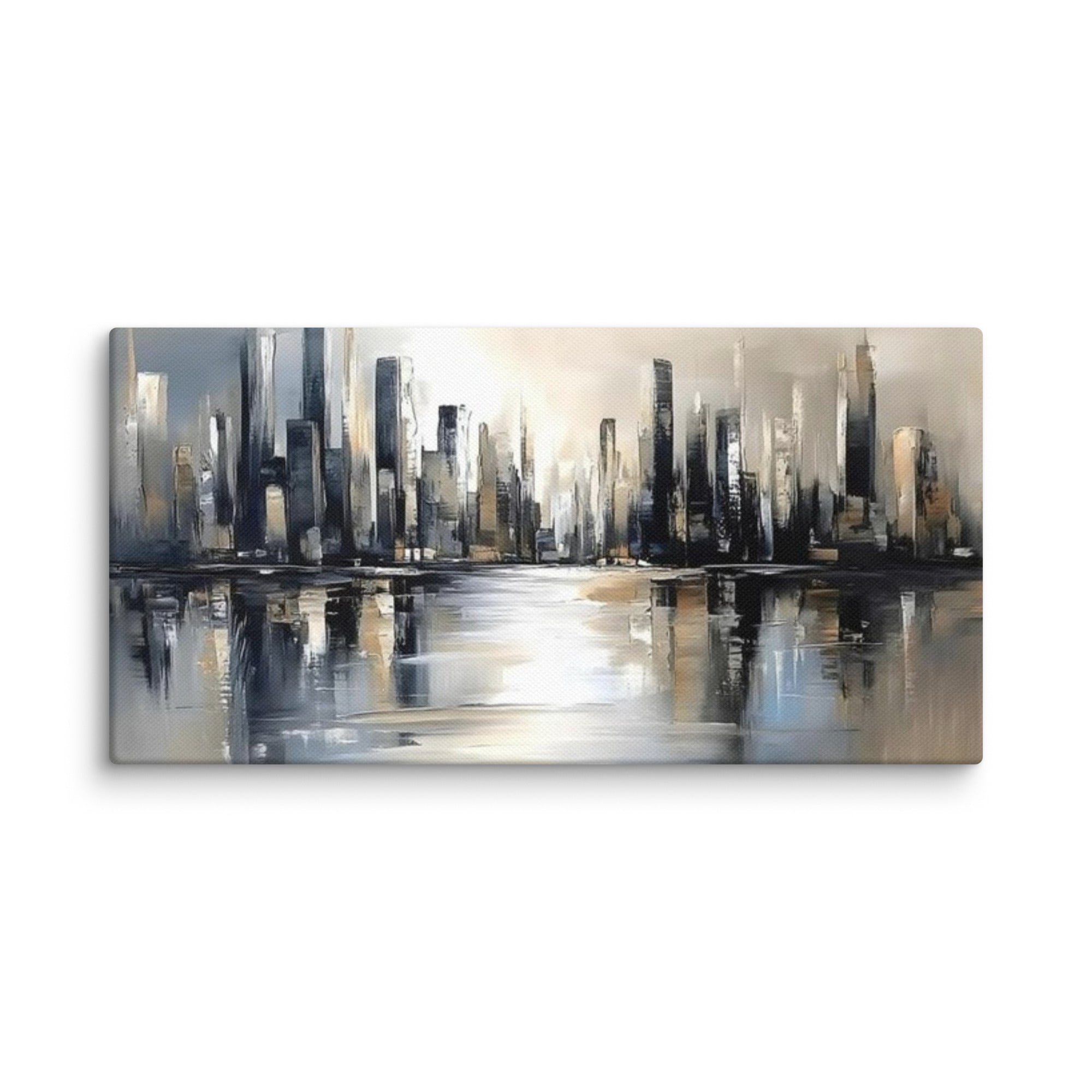 Sharps canvas print product mockup in 9 x 12 inch universal size