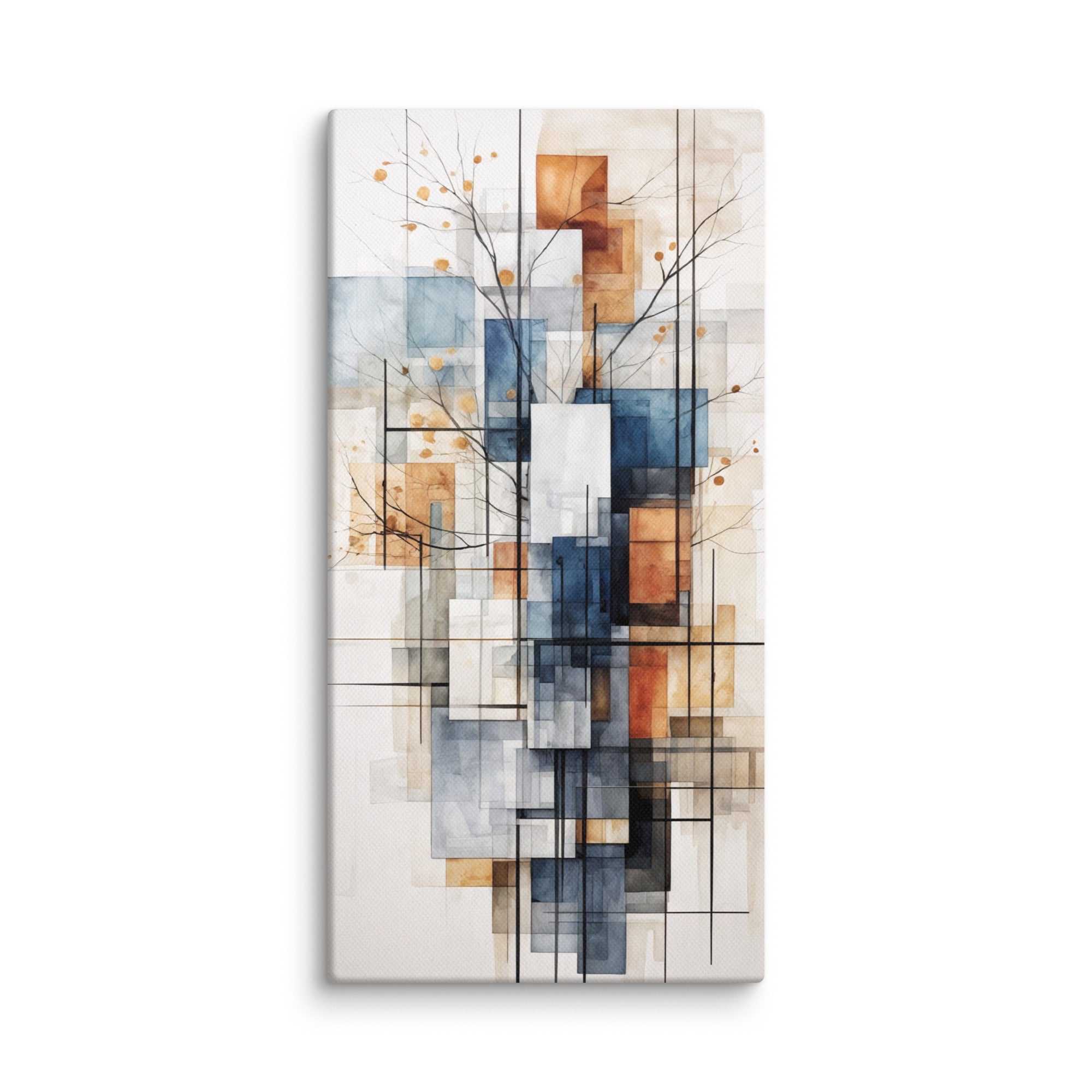 True wall art product image as a canvas print in 12 x 24 inch universal size