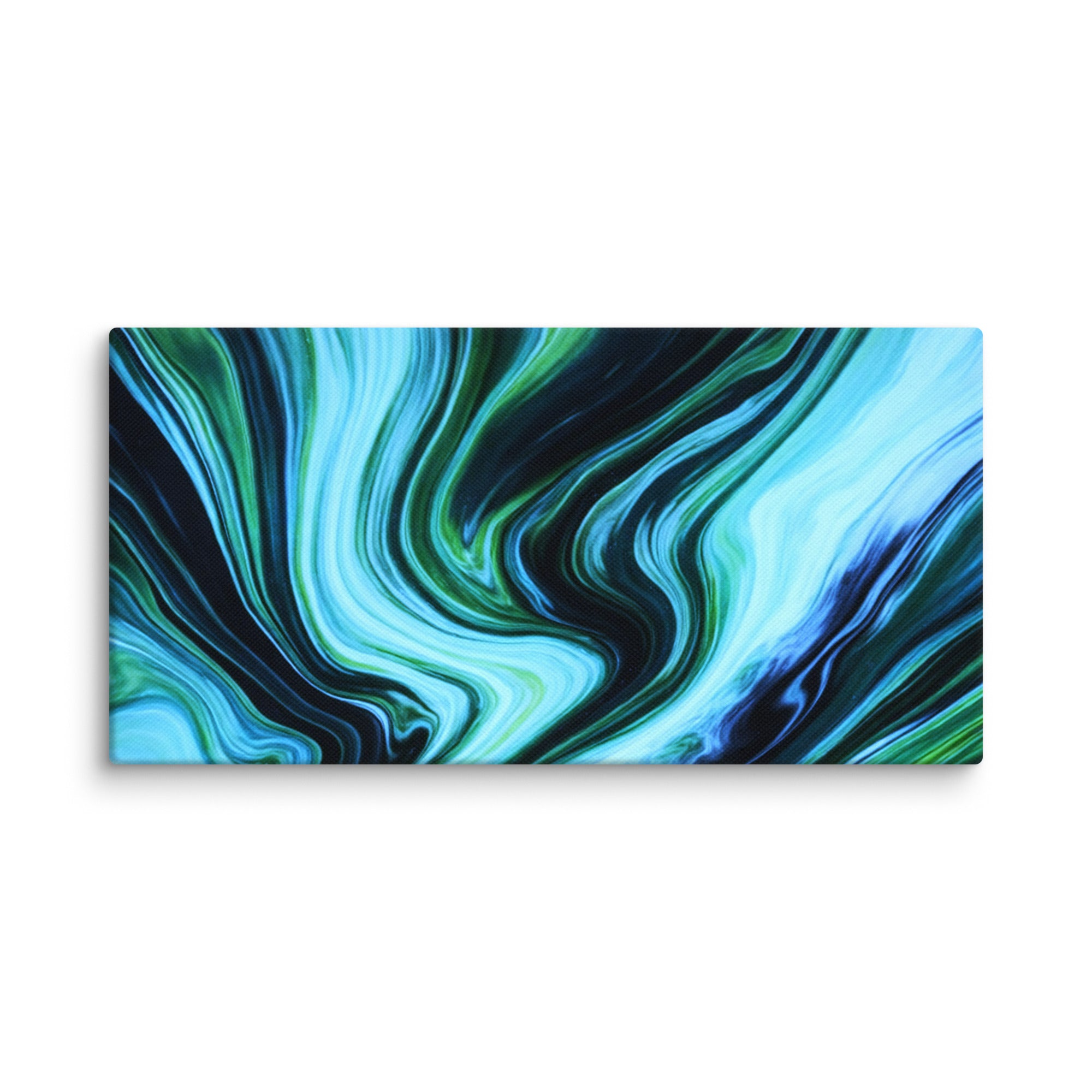 Velocity canvas print product mockup in 9 x 12 inch universal size