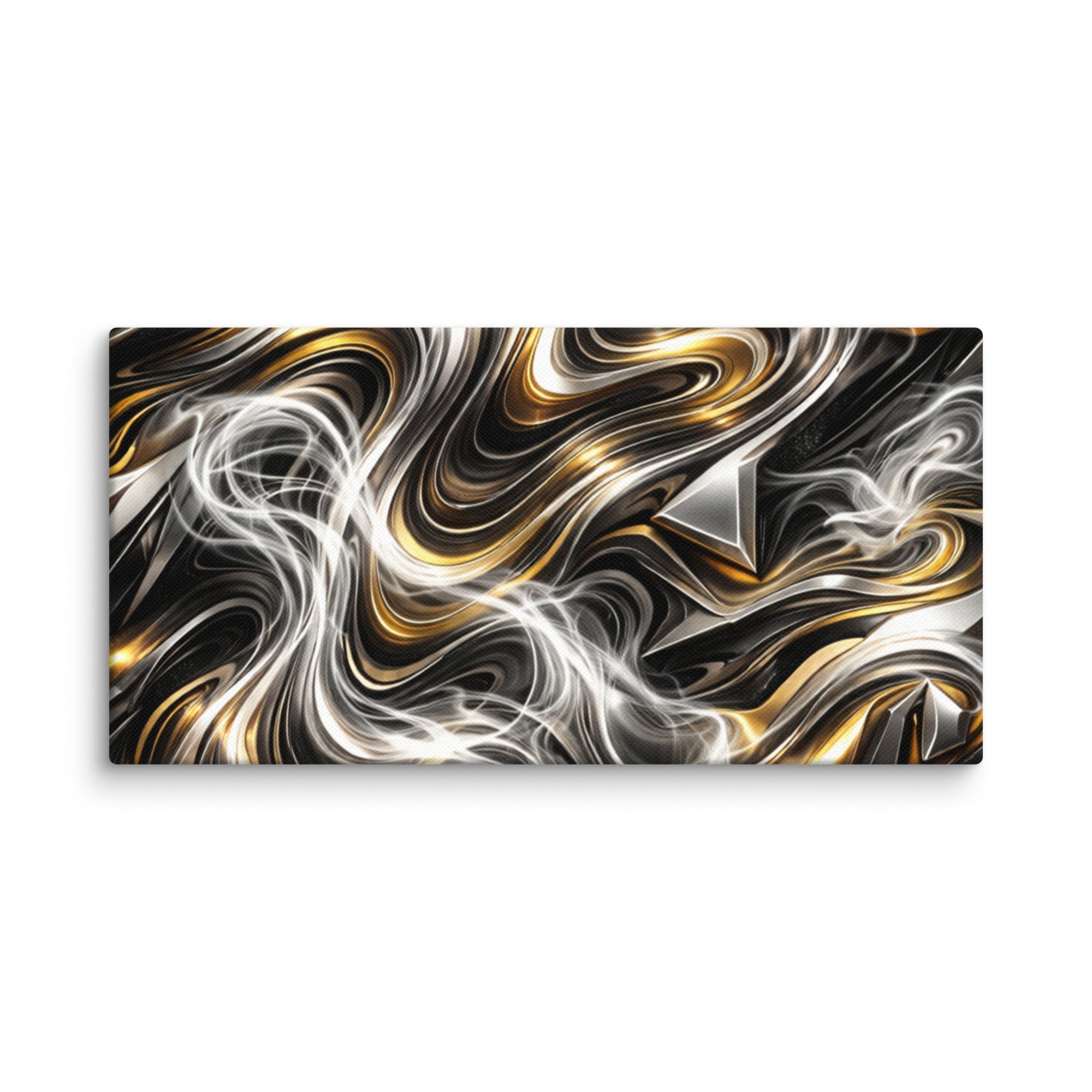 Ouro canvas print product view in 10 x 10 inch universal size