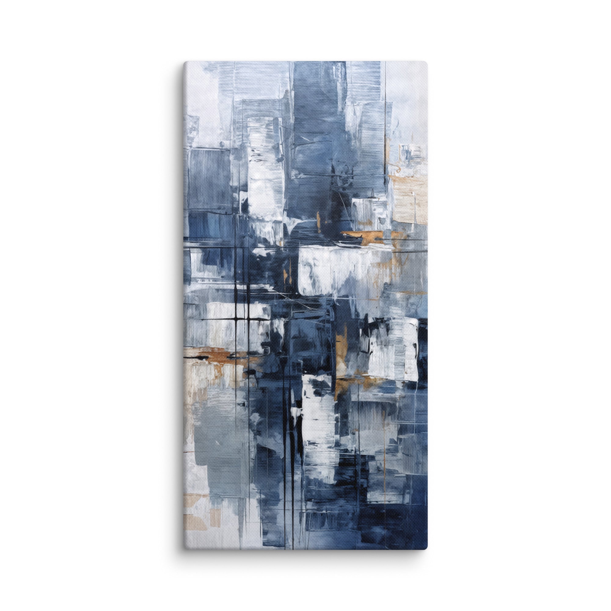 Push canvas print product mockup in 9 x 12 inch universal size
