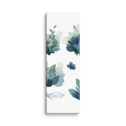 Aurore wall art product image as a canvas floral in 12 x 24 inch universal size
