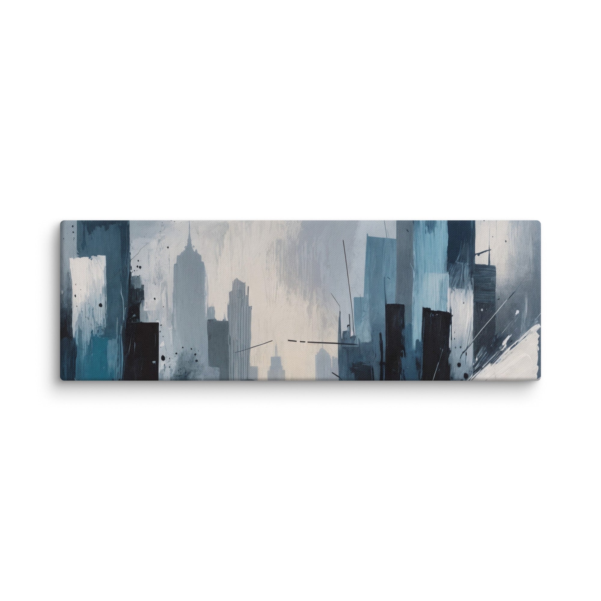Zephyr canvas skyline product mockup in 14 x 14 inch universal size