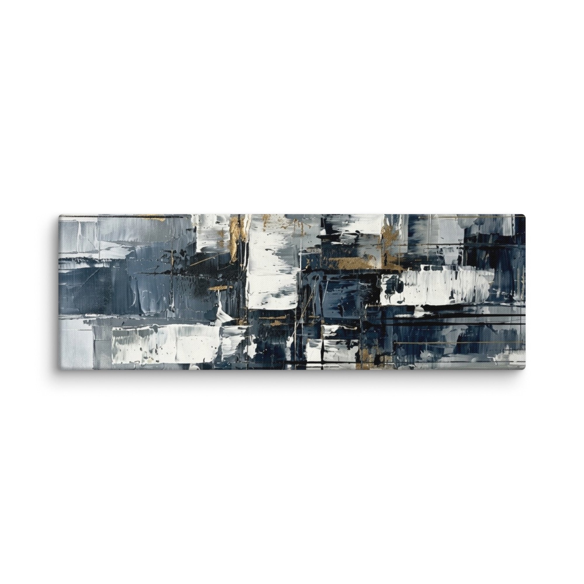 Calamity canvas urban product mockup in 12 x 36 inch large size