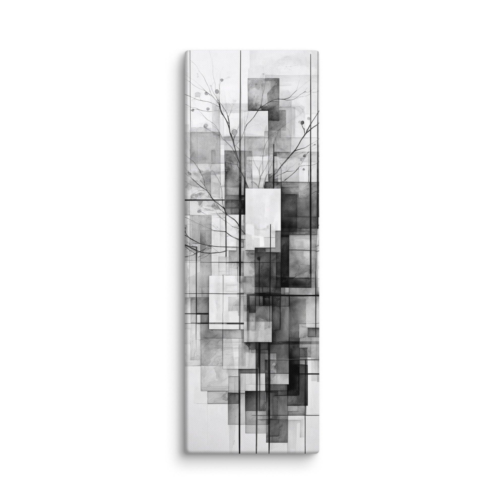 False canvas print front-facing product image in 12 x 36 inch large size