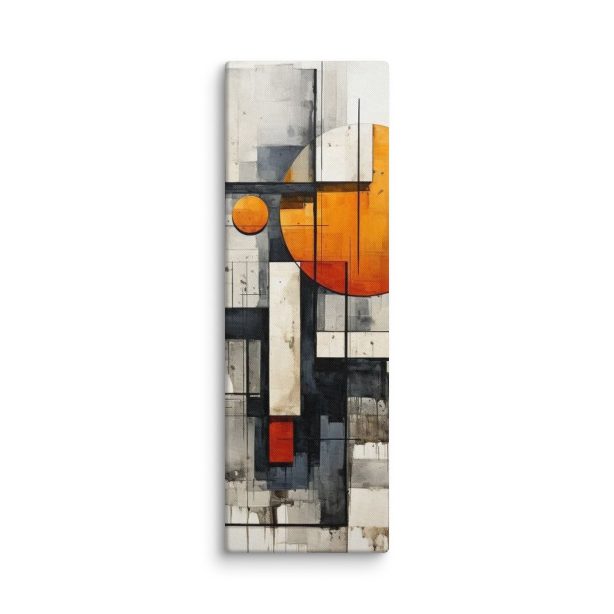 Grille canvas print front-facing product image in 12 x 36 inch large size