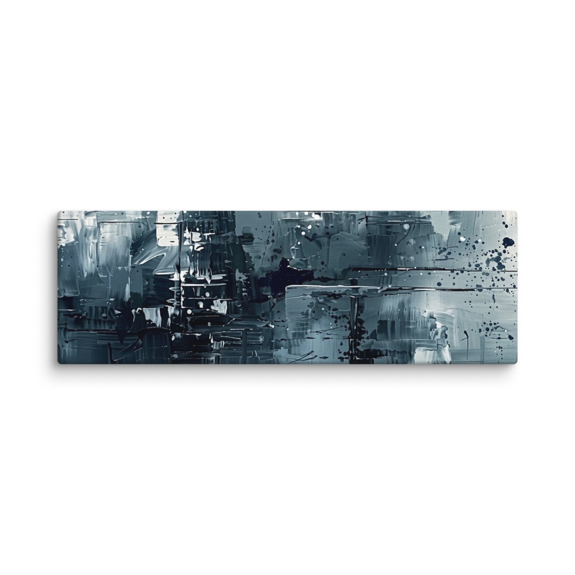 Amidst canvas uw shown in wall display view in 12 x 36 inch large size