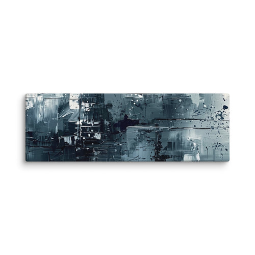 Amidst canvas uw shown in wall display view in 12 x 36 inch large size