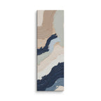 Marl shard canvas artwork with pale stone and soft clay tones with subtle visual texture, shown on white.