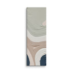 Talus shard canvas artwork with angular rock-like forms and deep charcoal contrasts, shown on white.