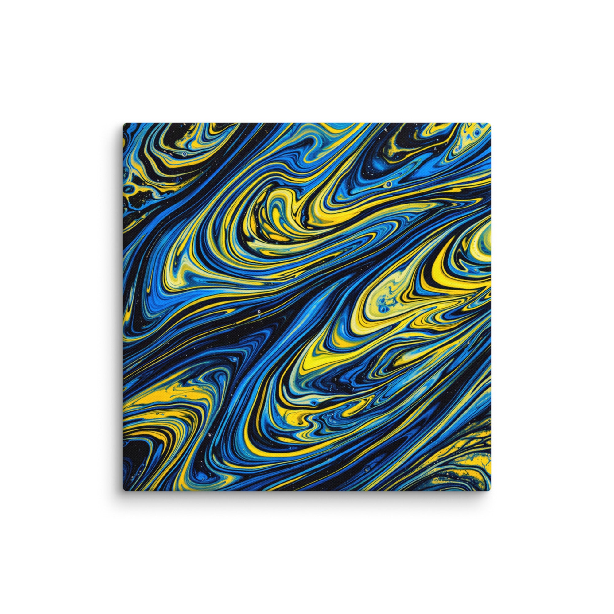 Coral canvas print product view in 12 x 36 inch large size