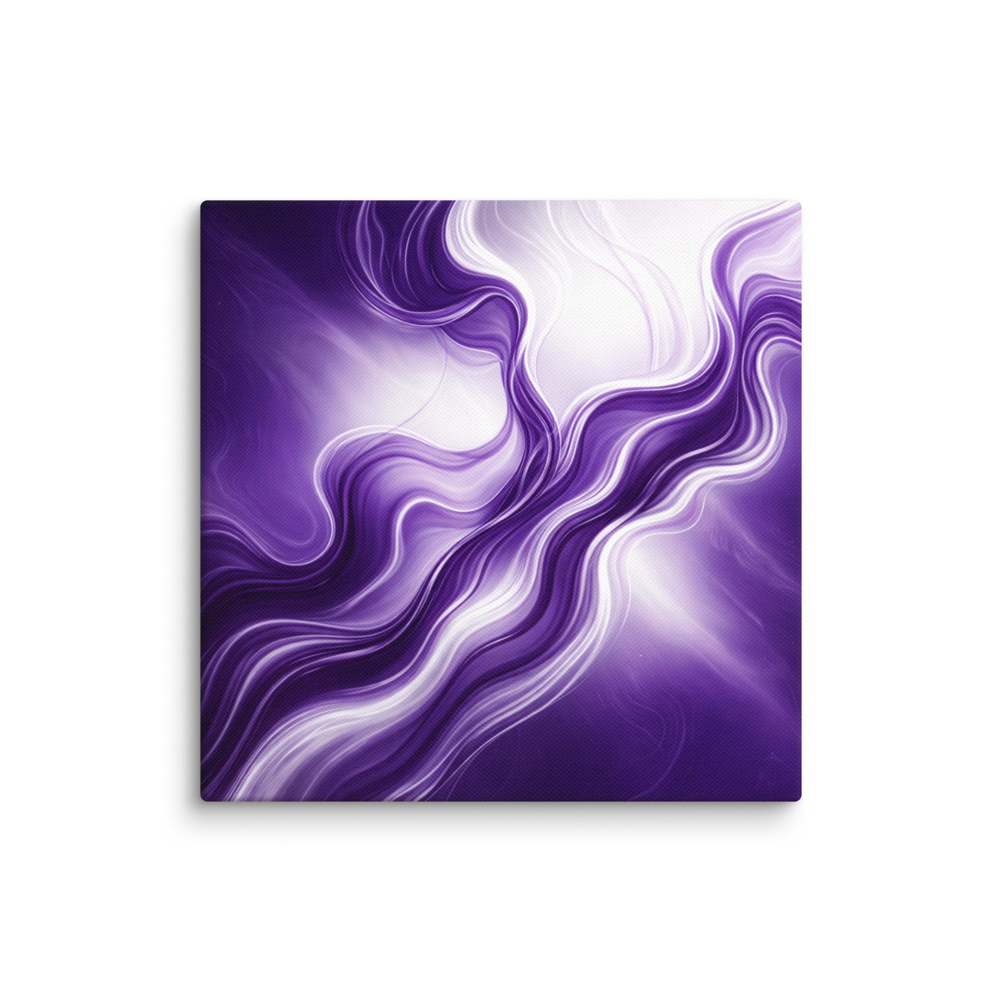 Silk canvas print, wall display view in 12 x 12 inch universal size