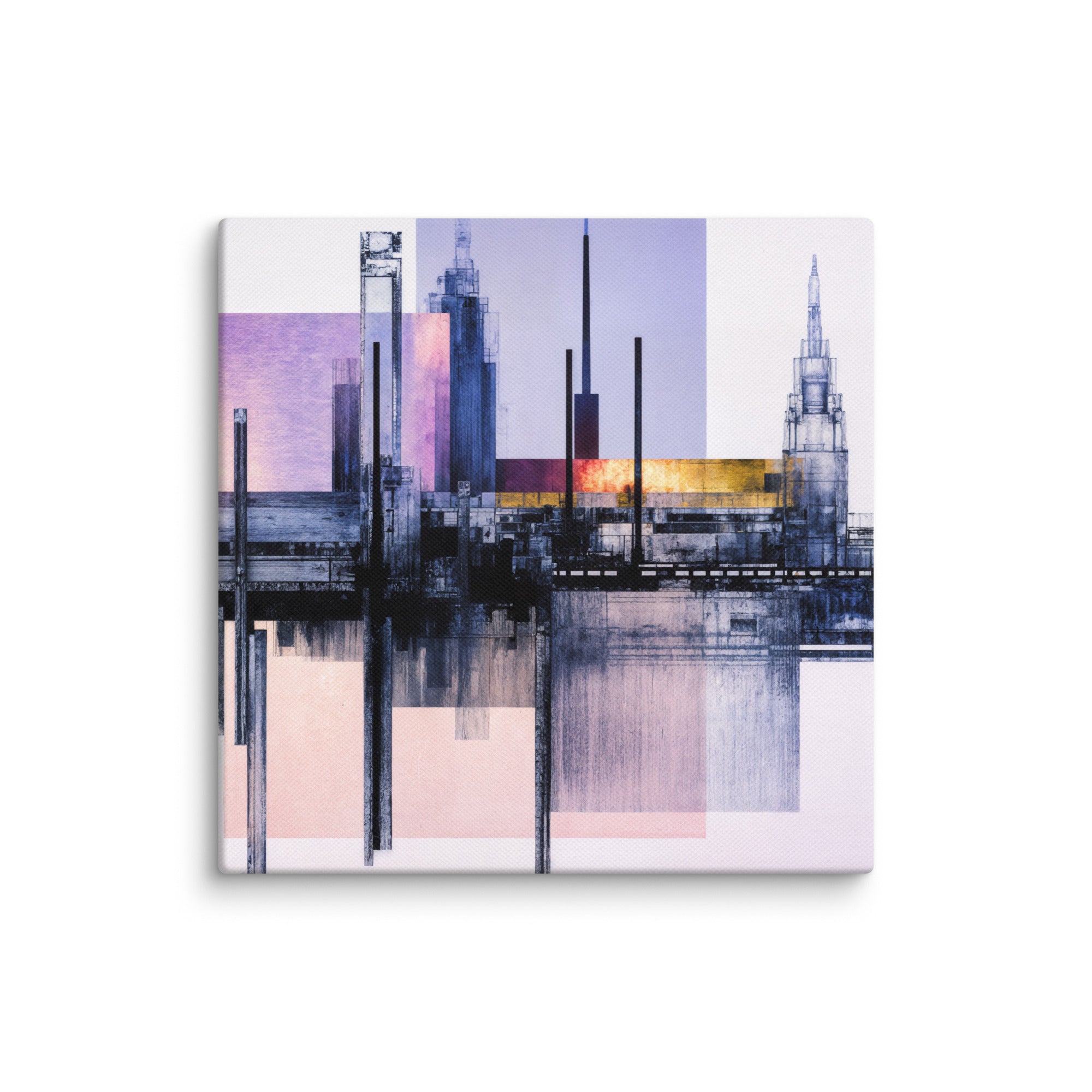Escapes canvas print with product details shown in 11 x 14 inch universal size