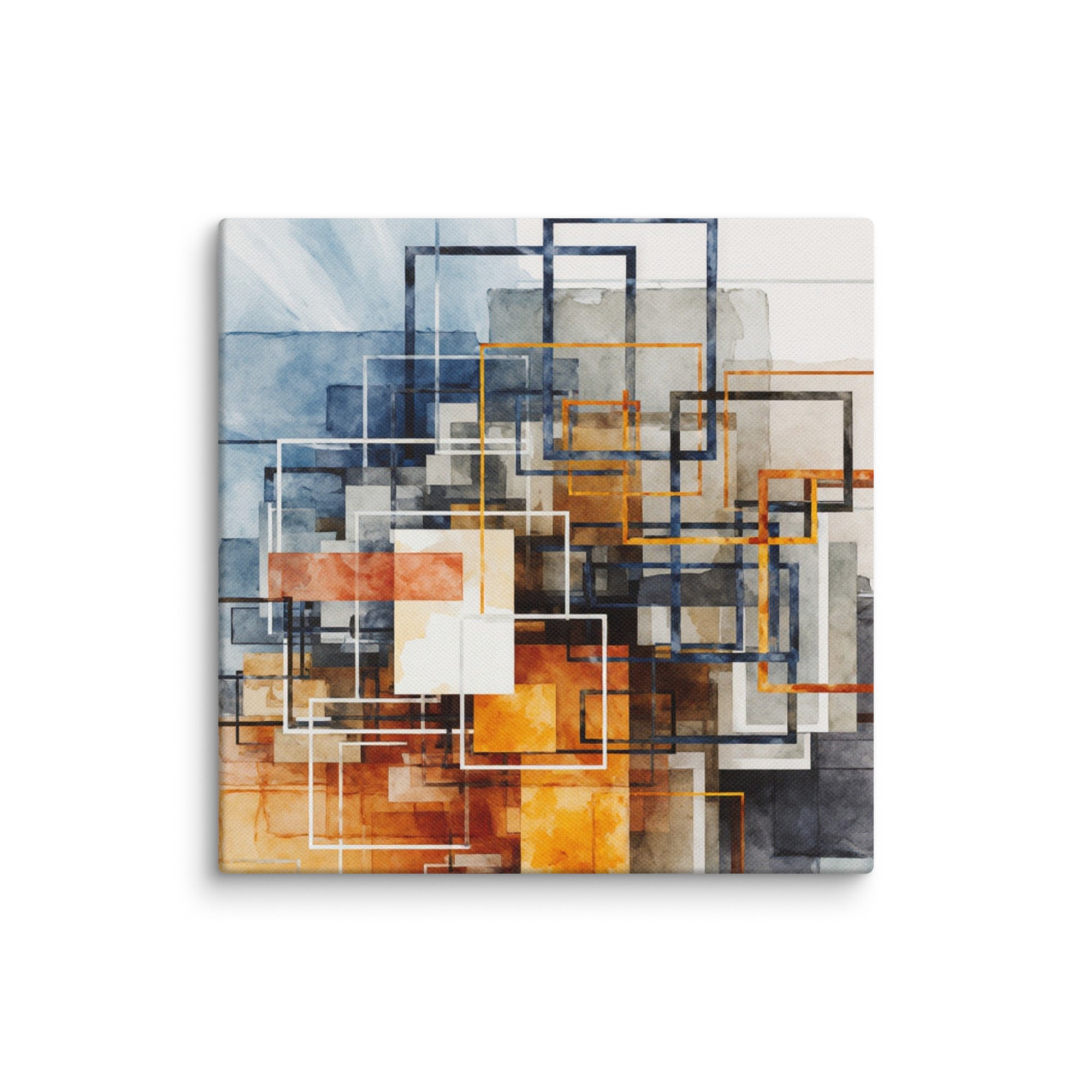 Stratum canvas print wall display image in 14 x 14 inch universal size