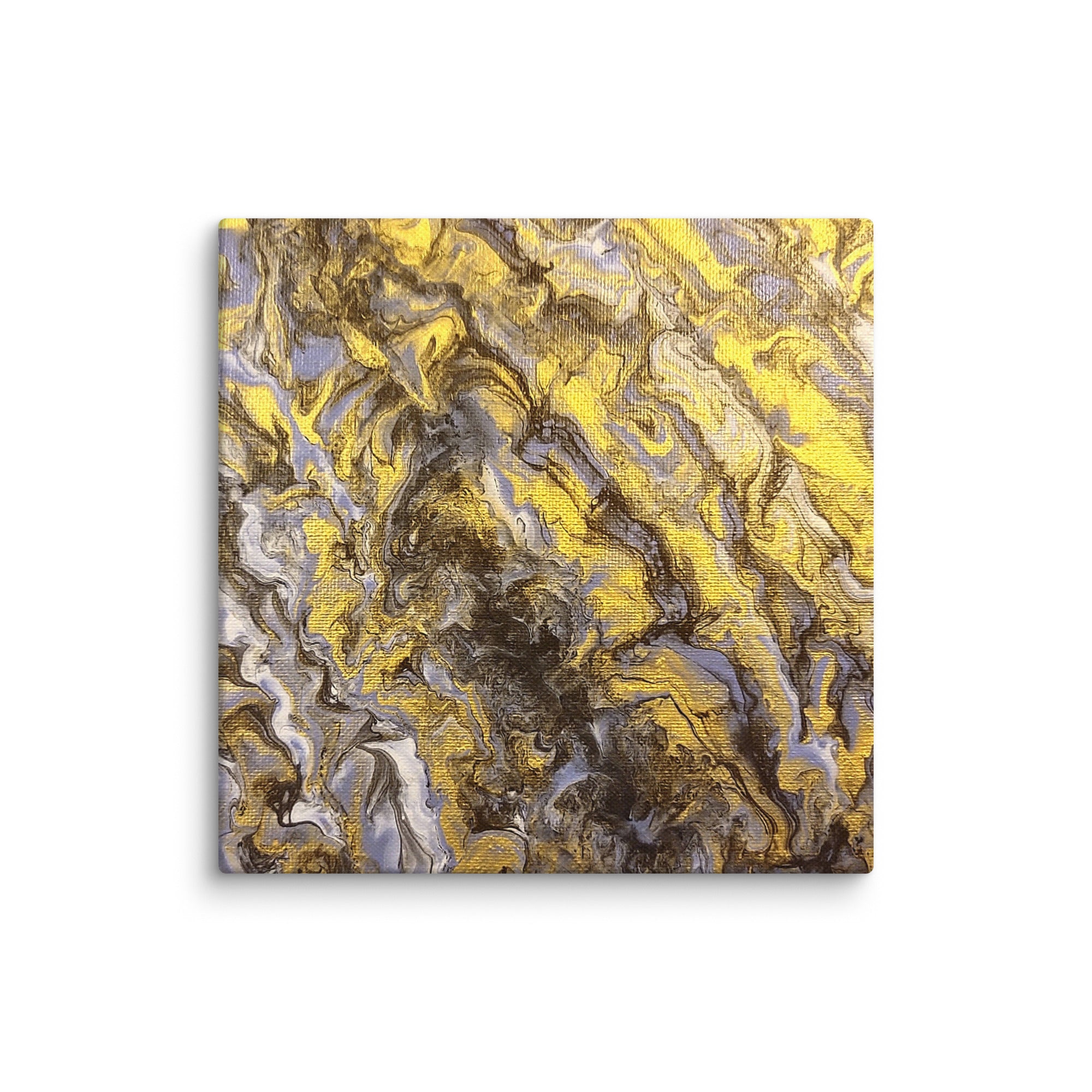 Gold Wave canvas print image for product listing in 10 x 20 inch universal size
