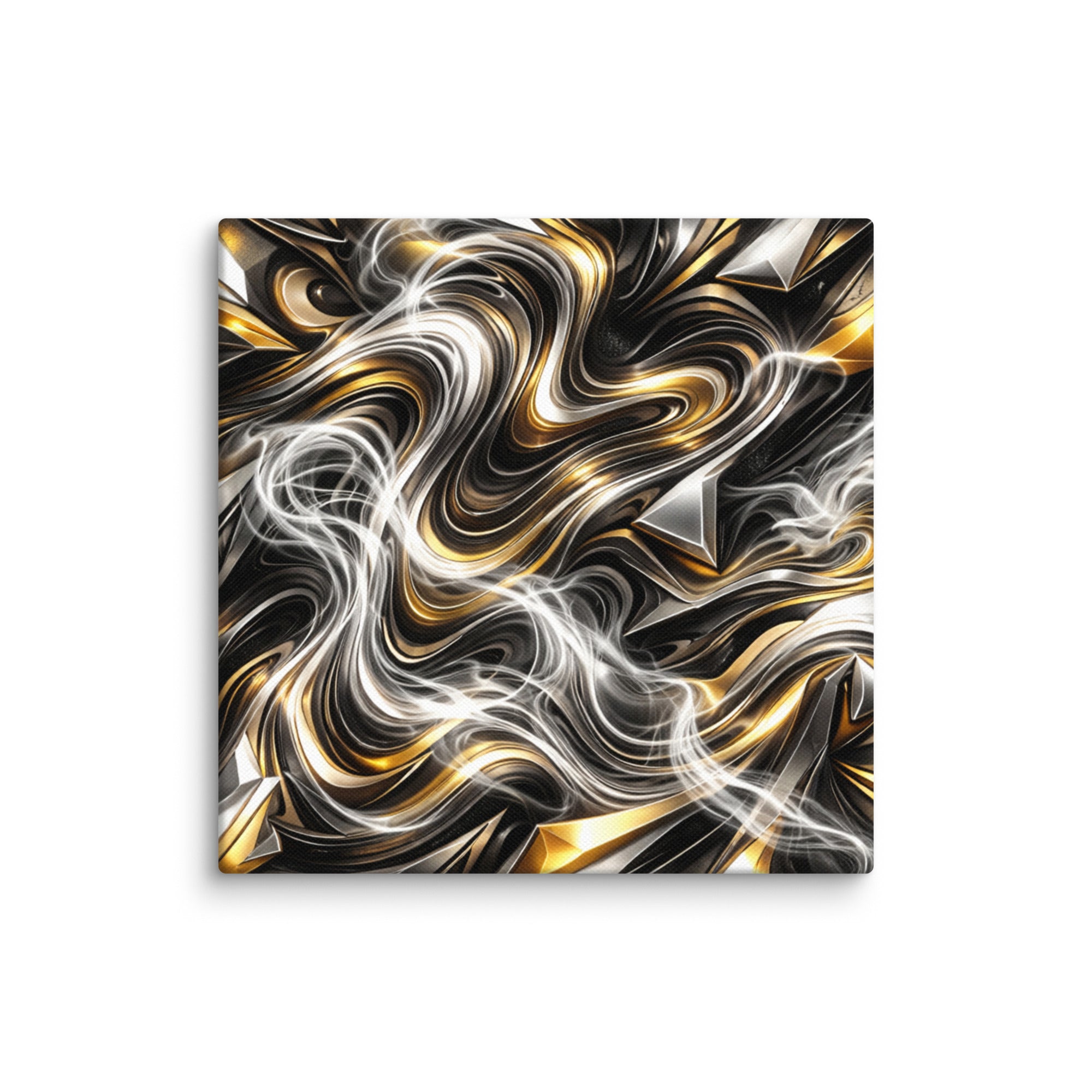Ouro canvas print with product details shown in 11 x 14 inch universal size