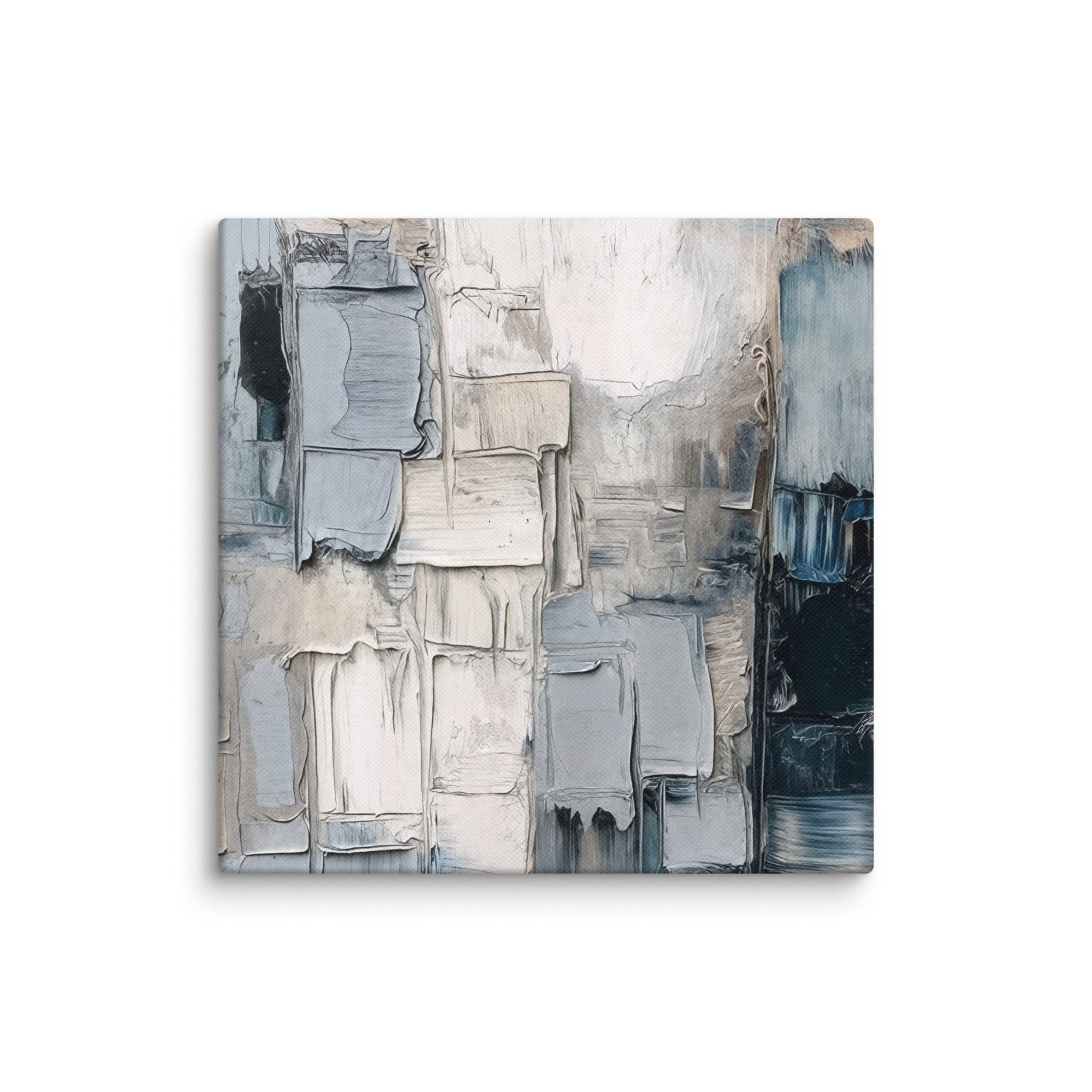Haze canvas print with product details shown in 11 x 14 inch universal size