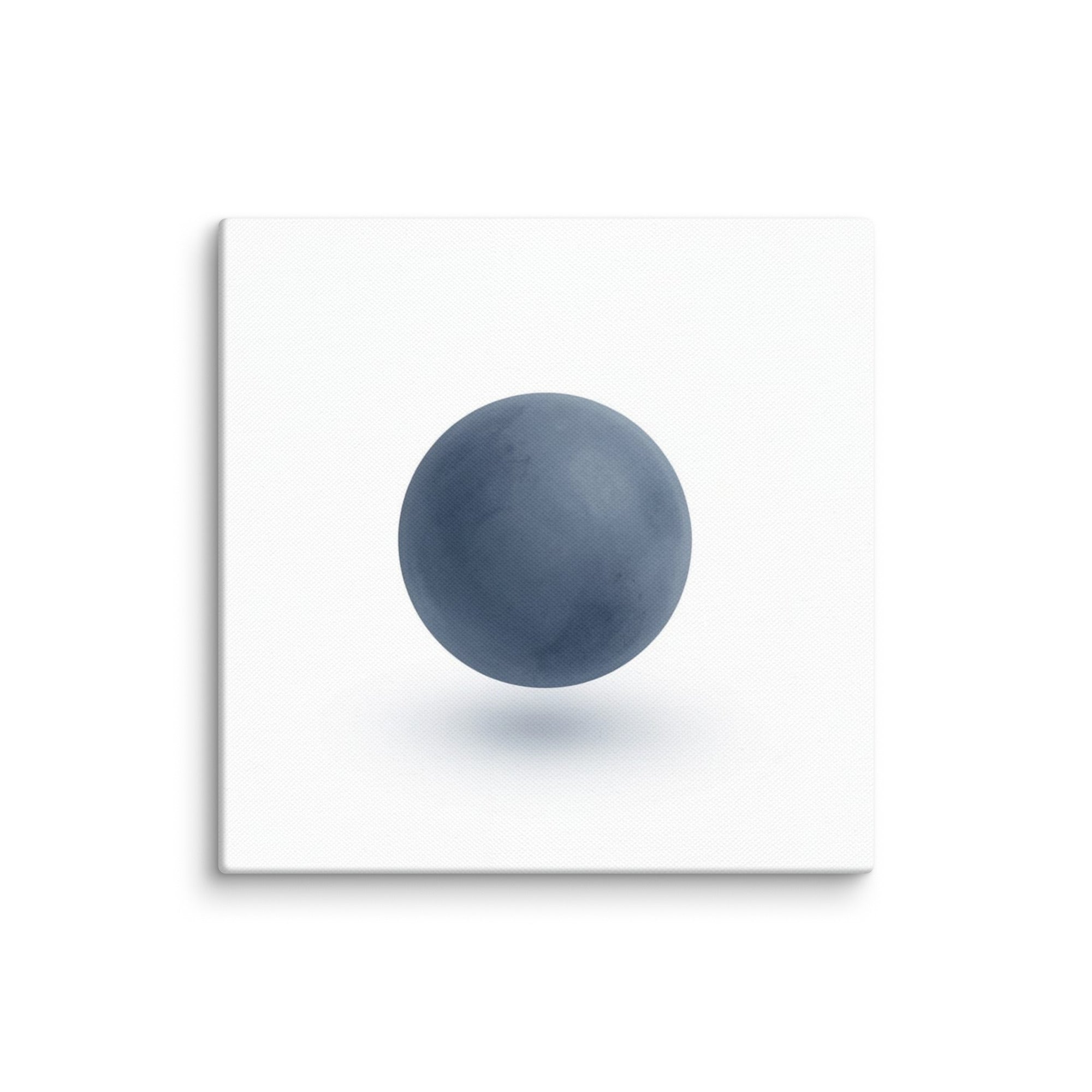 Slate VII canvas print shown in wall display view