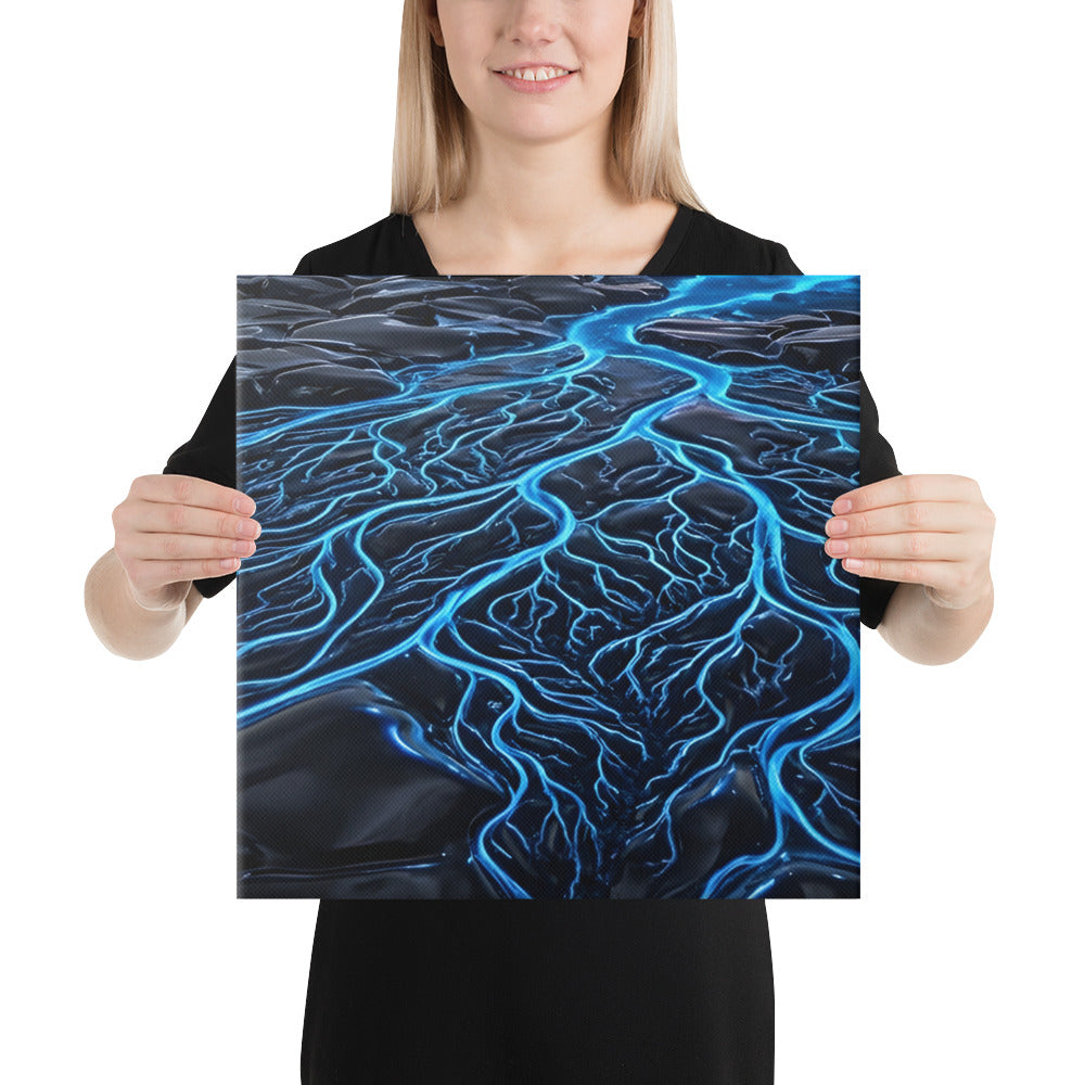 Caldera canvas print image for product listing in 12 x 36 inch large size