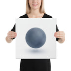 Slate VII canvas print product view in 16 x 16 inch universal size
