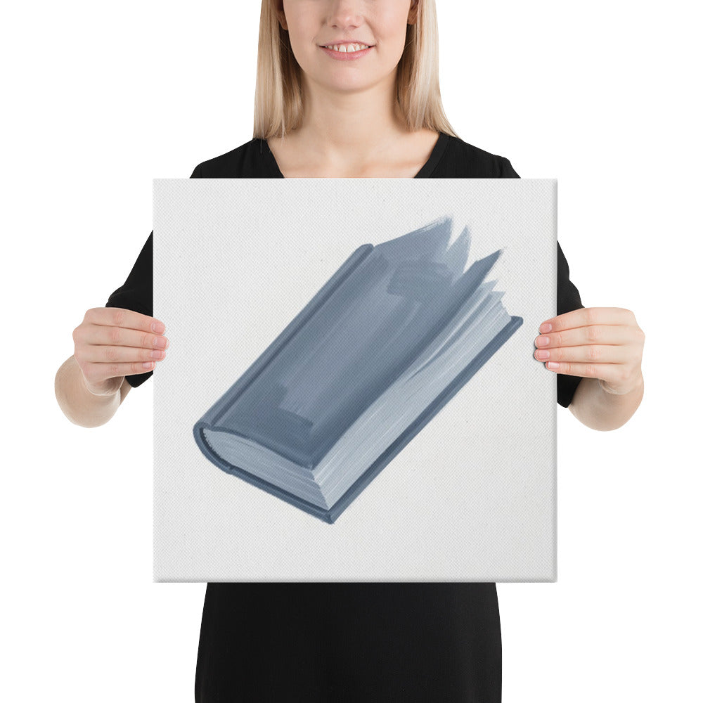 Slate XII canvas print product view