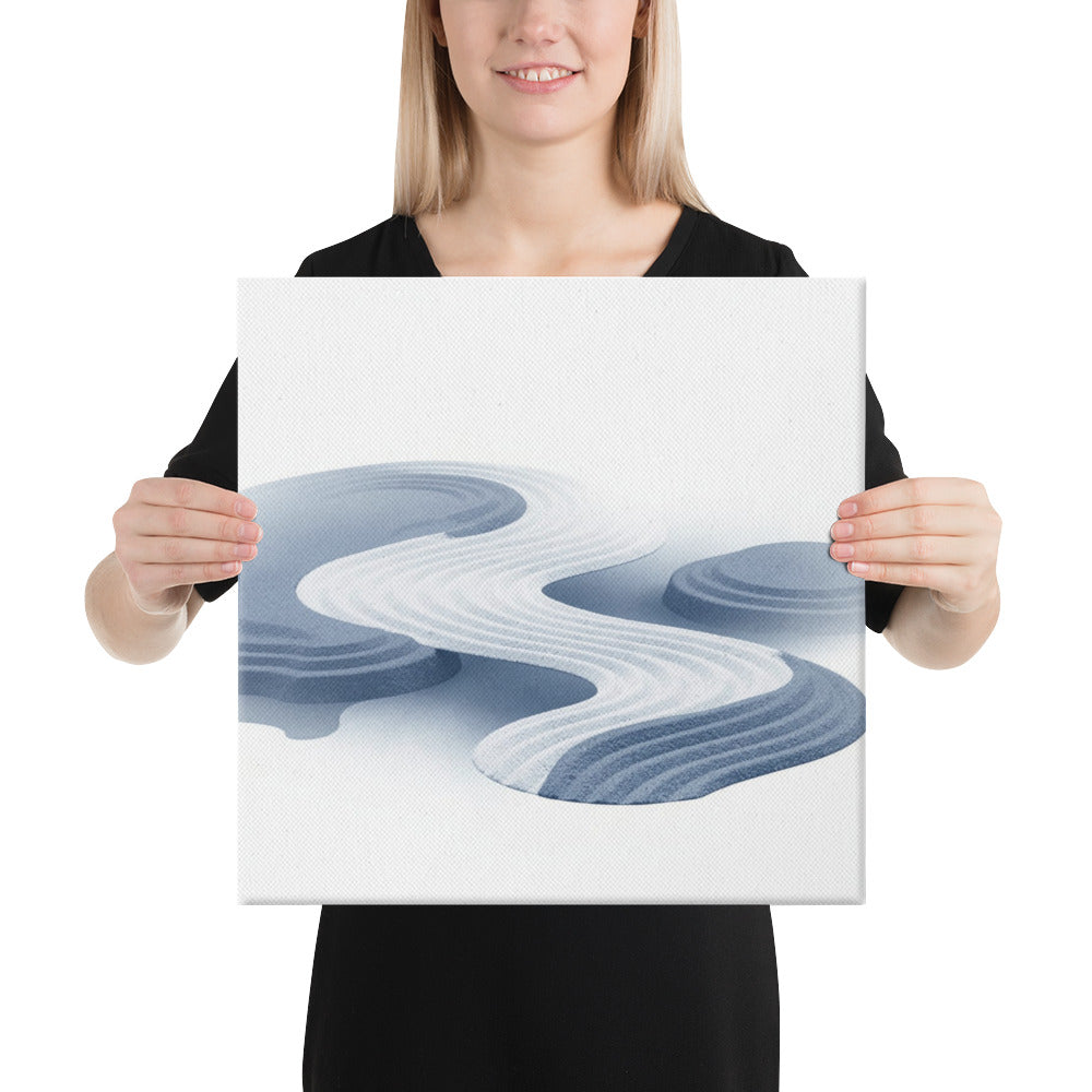 Slate XIII canvas print product view