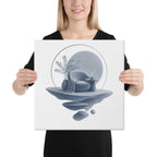 Slate XIV canvas print product view