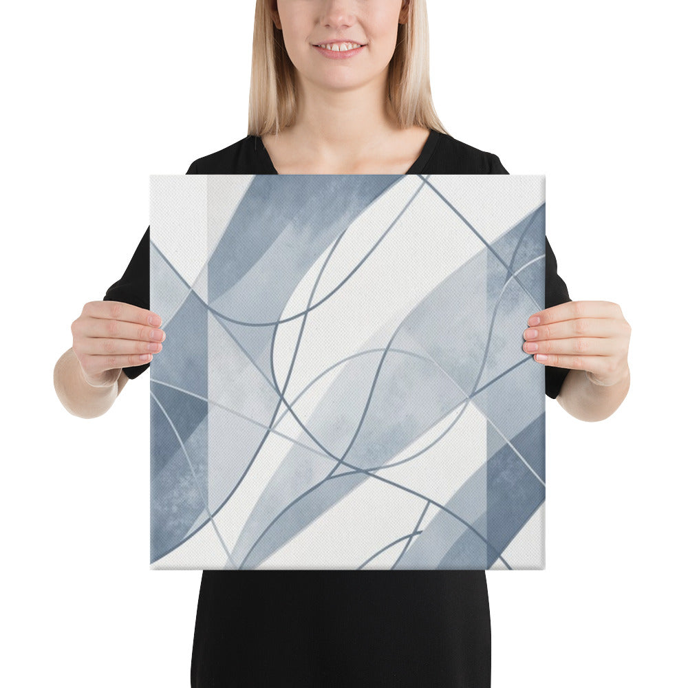 Slate XVII canvas print product view