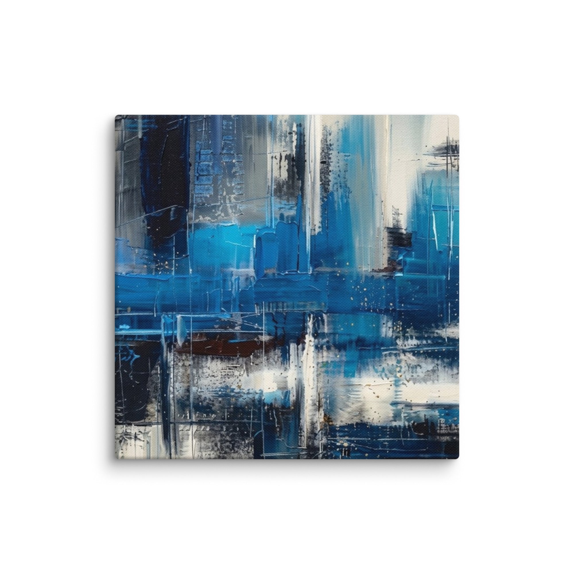 Isle canvas print product view in 36 x 36 inch statement piece