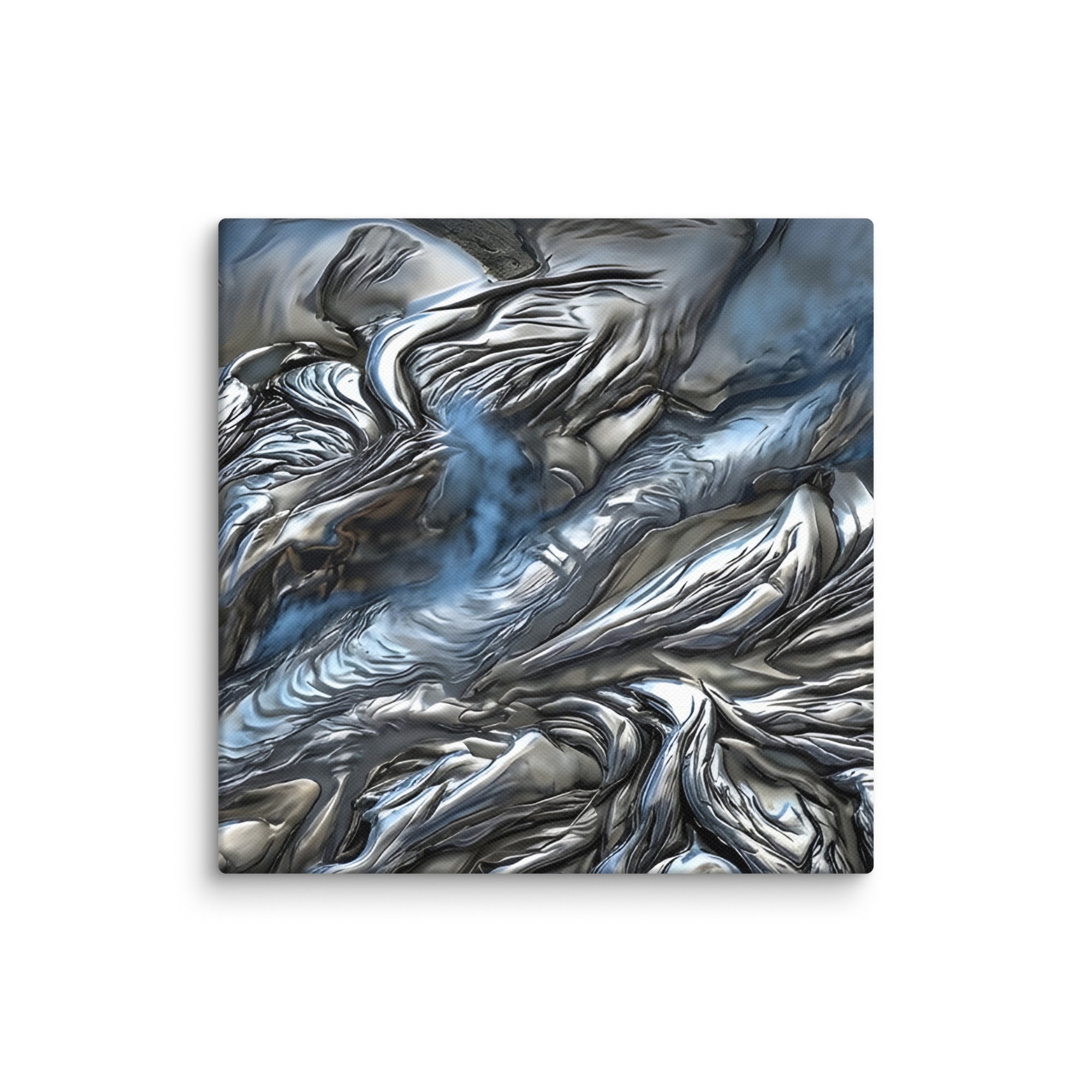 Andesite canvas print front-facing product image in 36 x 36 inch statement piece