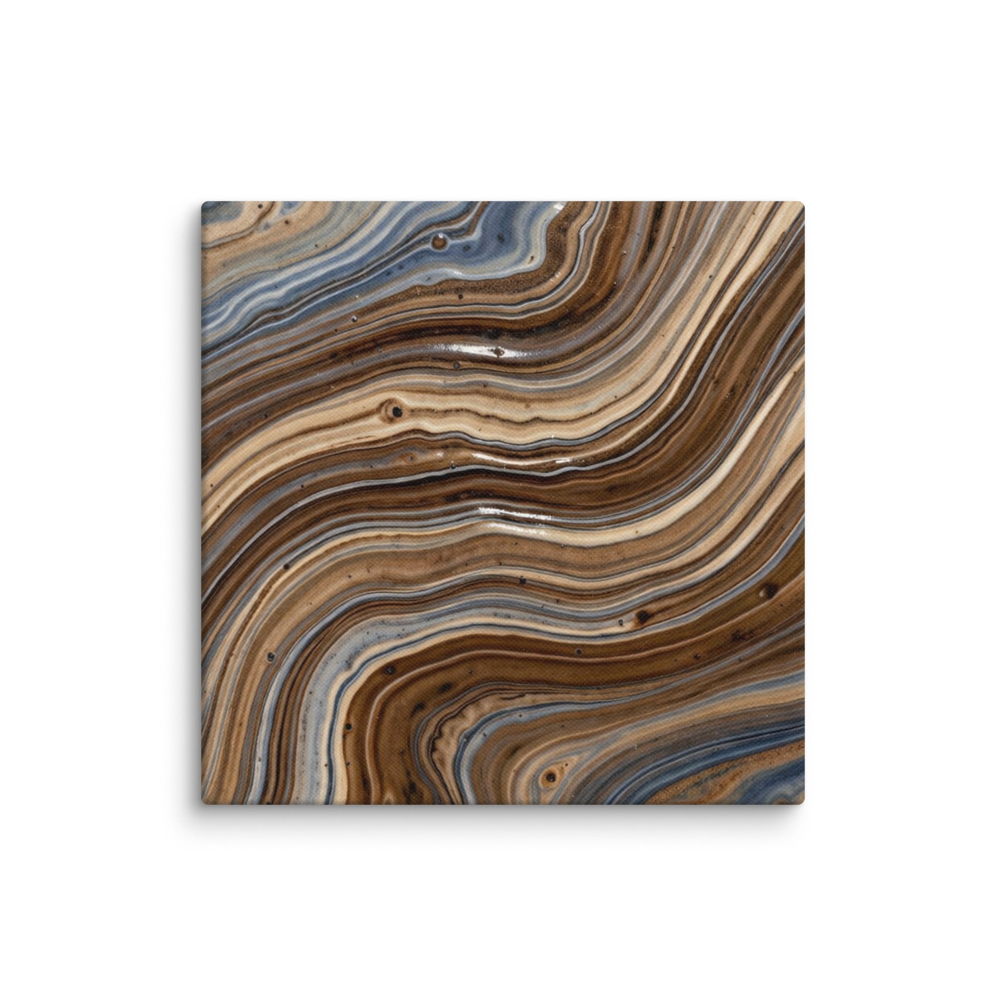 Dunes canvas print with product details shown in 37 x 37 inch statement piece
