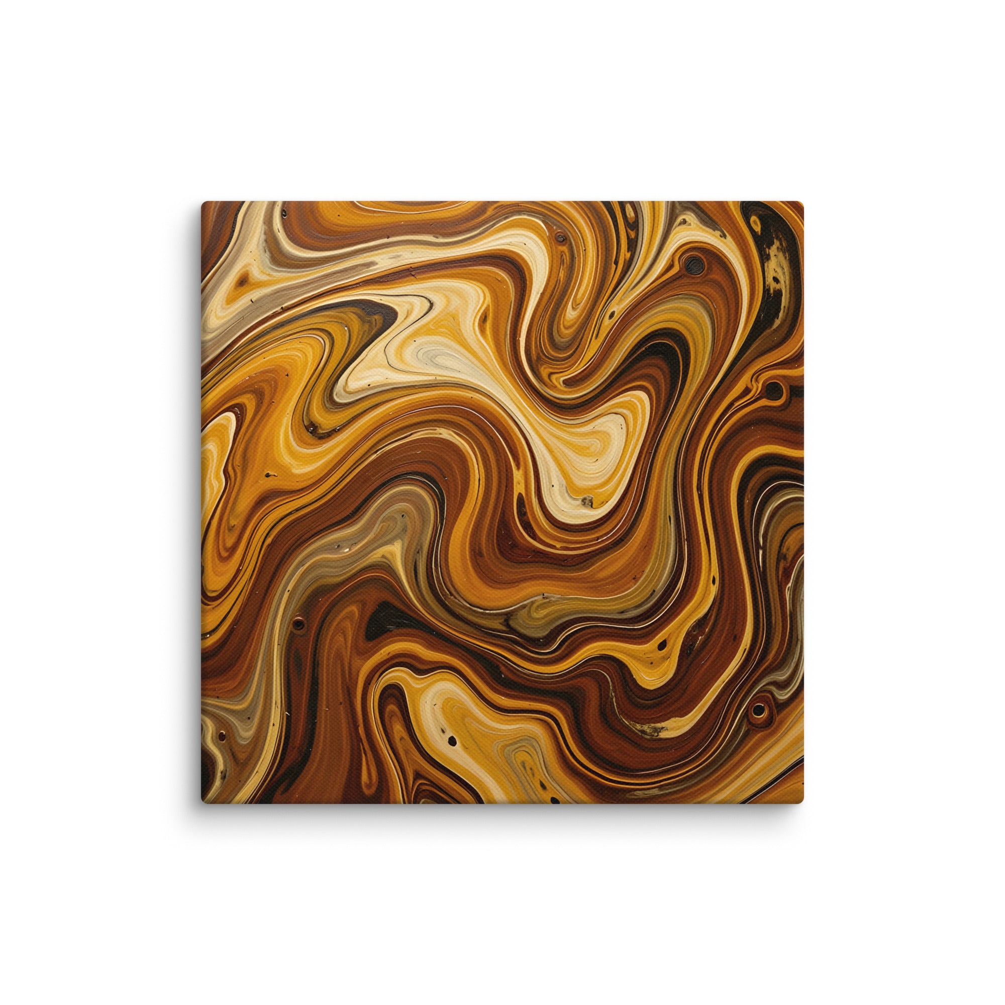 Molten Earth canvas print front-facing product image in 36 x 36 inch statement piece
