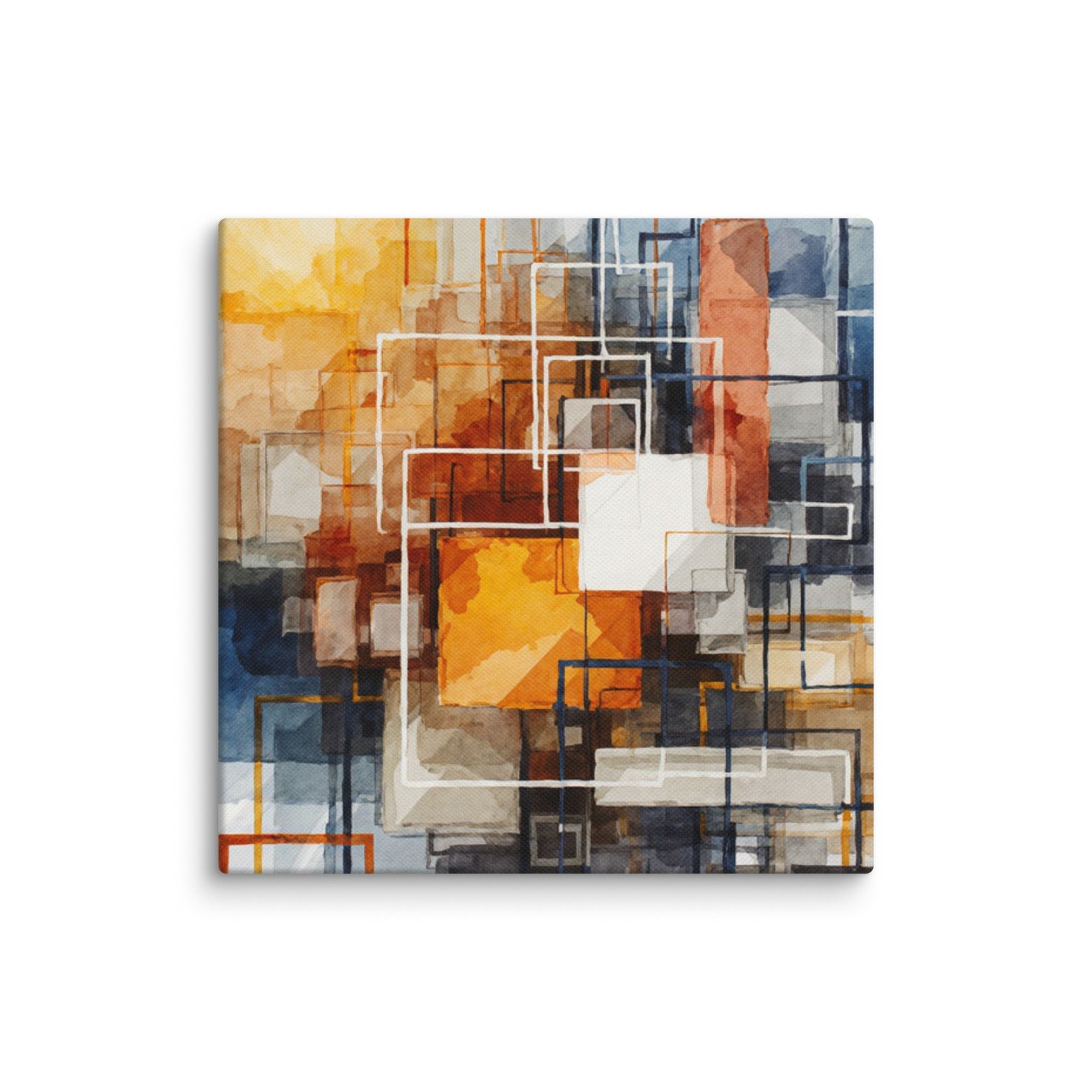 Plinth canvas print front-facing product image in 36 x 36 inch statement piece
