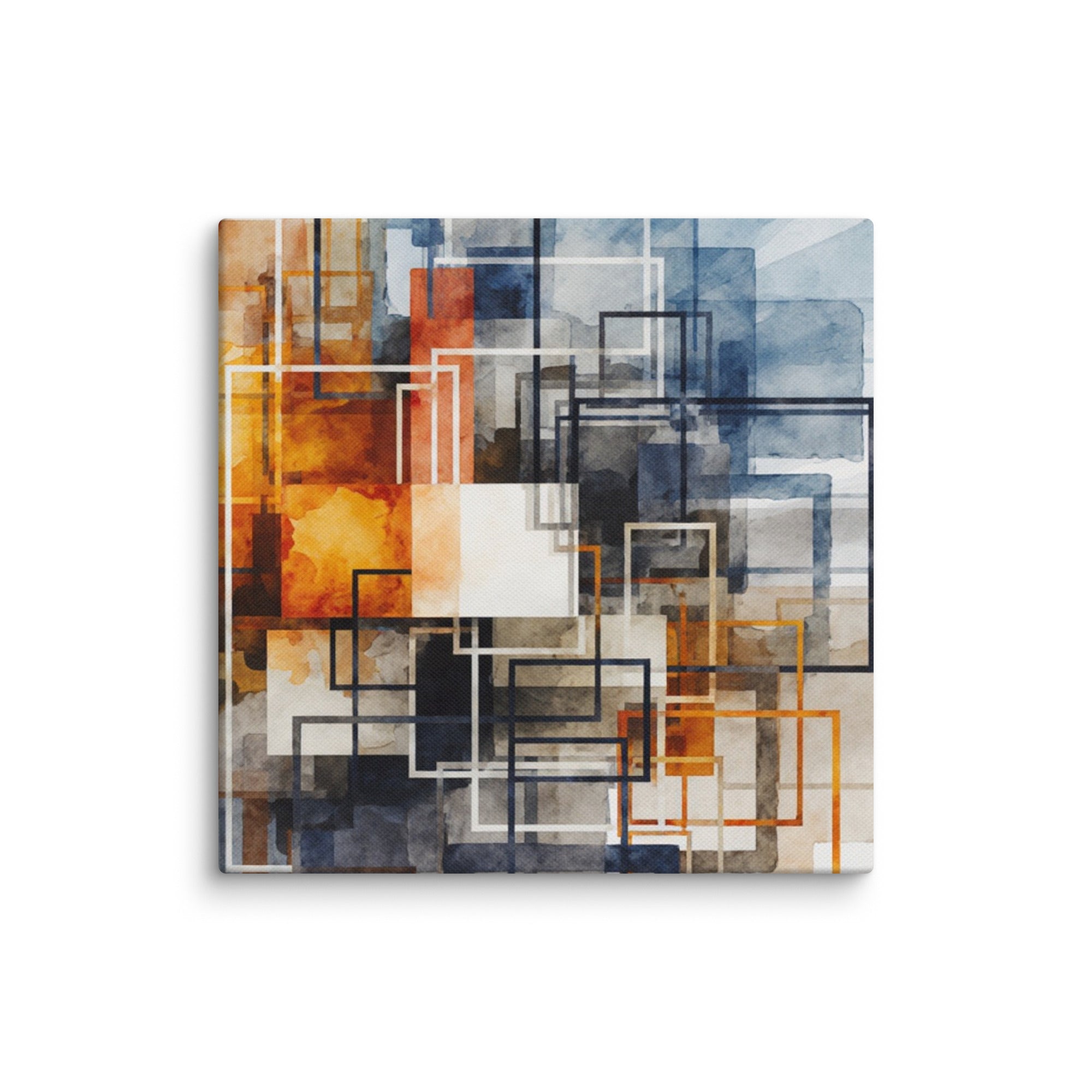 Tessera canvas print front-facing product image in 36 x 36 inch statement piece