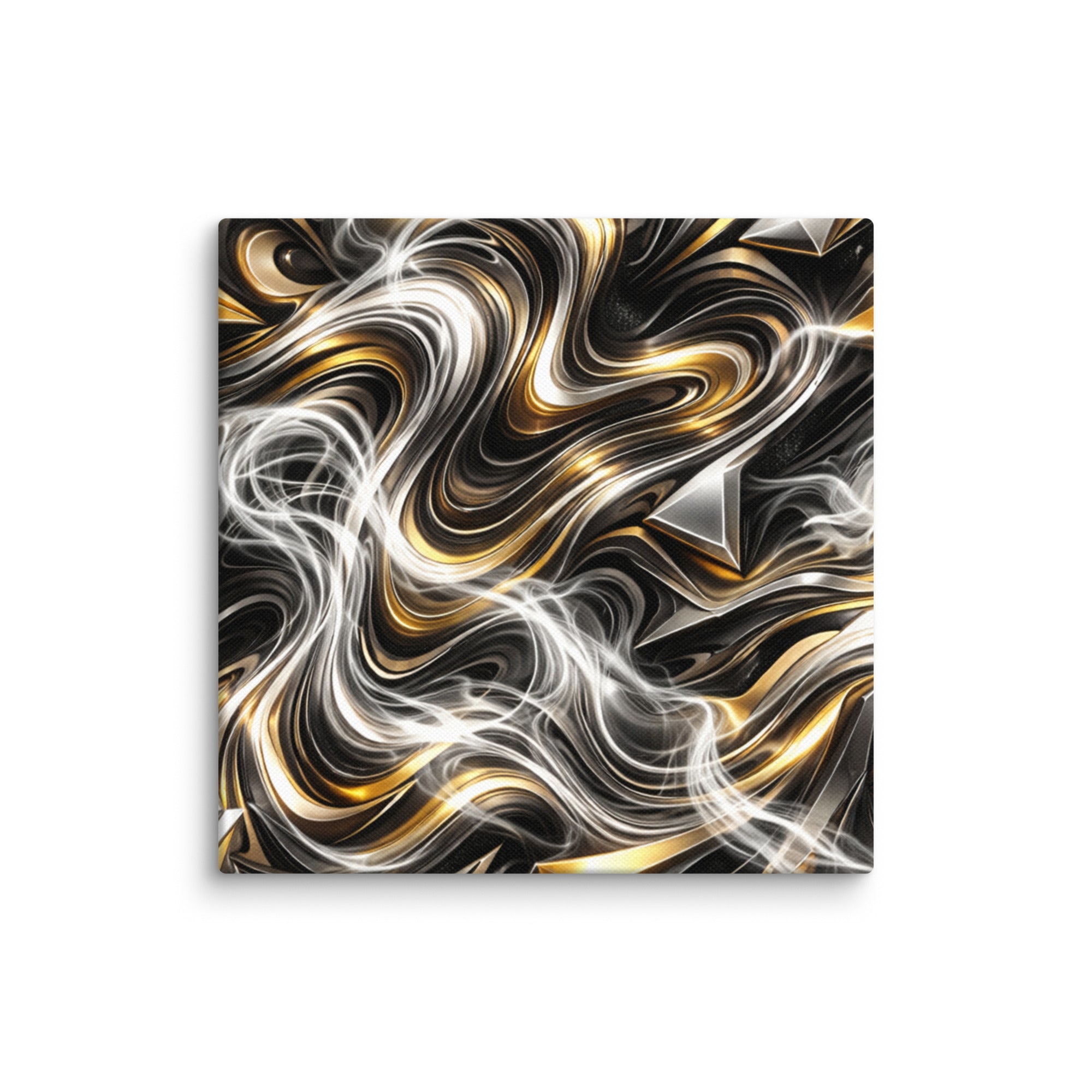 Ouro canvas print front-facing product image in 36 x 36 inch statement piece