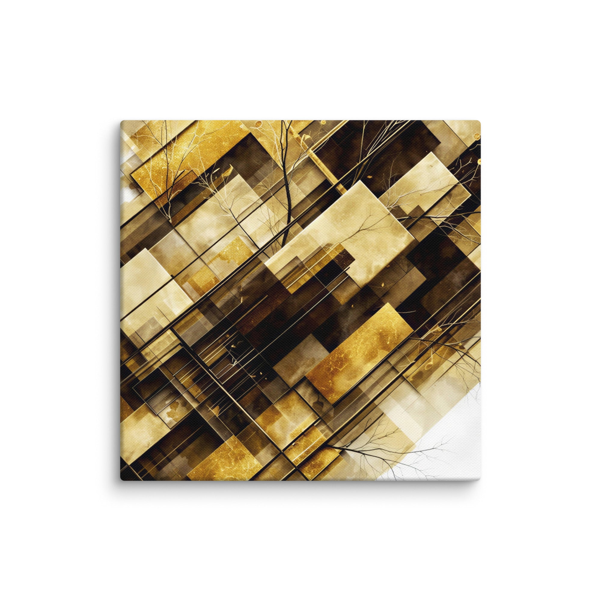 Helios canvas print front-facing product image in 36 x 36 inch statement piece