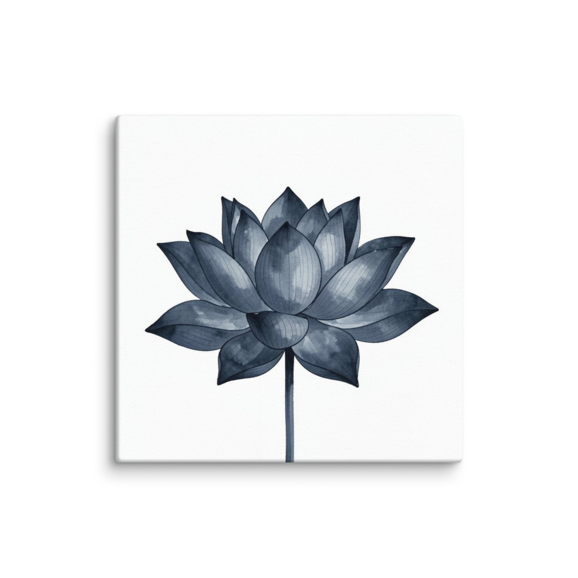 Slate V canvas print shown in wall display view